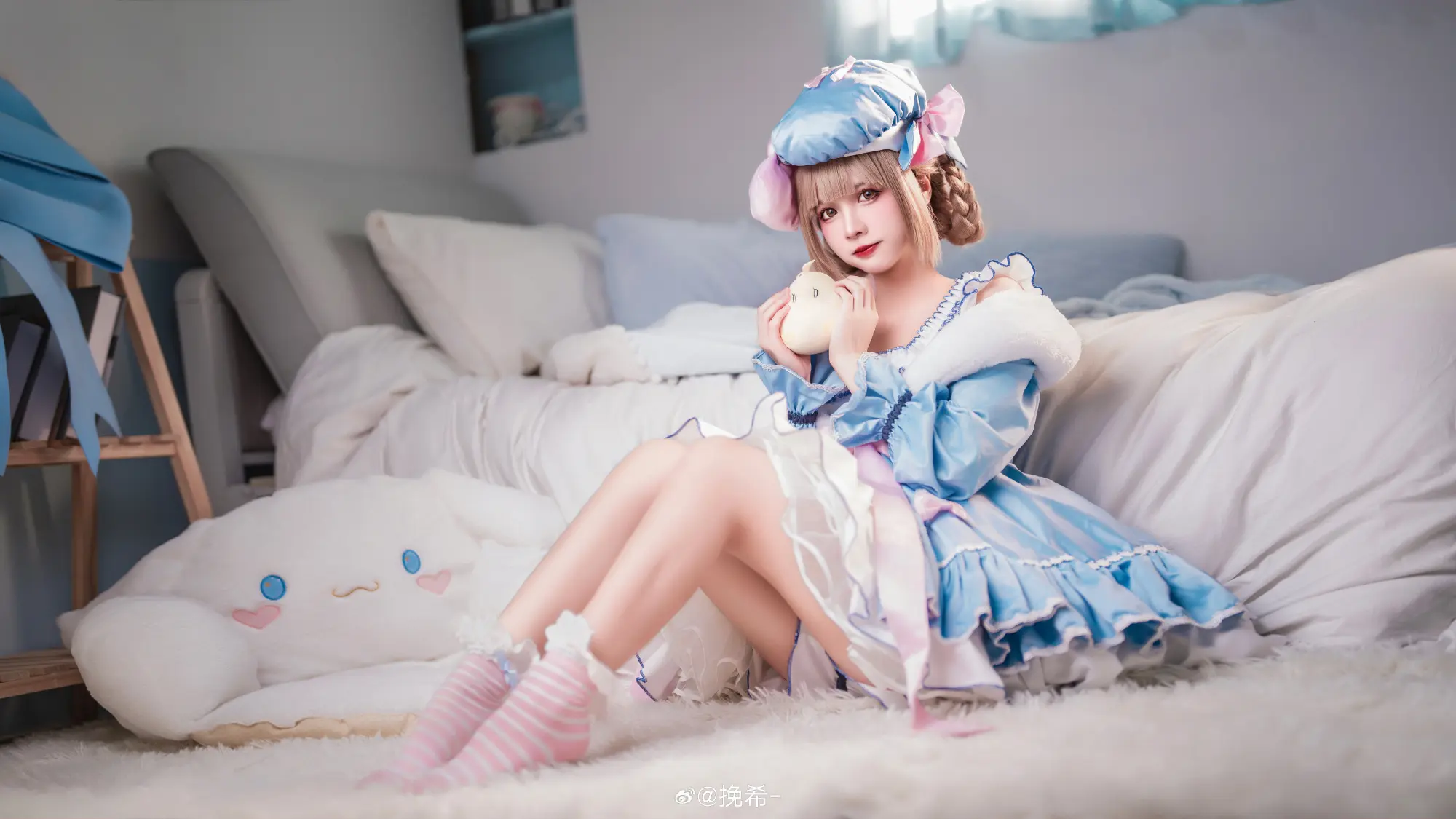 COSPLAY 📚 指挥官 想听故事吗？ 碧蓝航线@挽希- COSPLAY-第2张