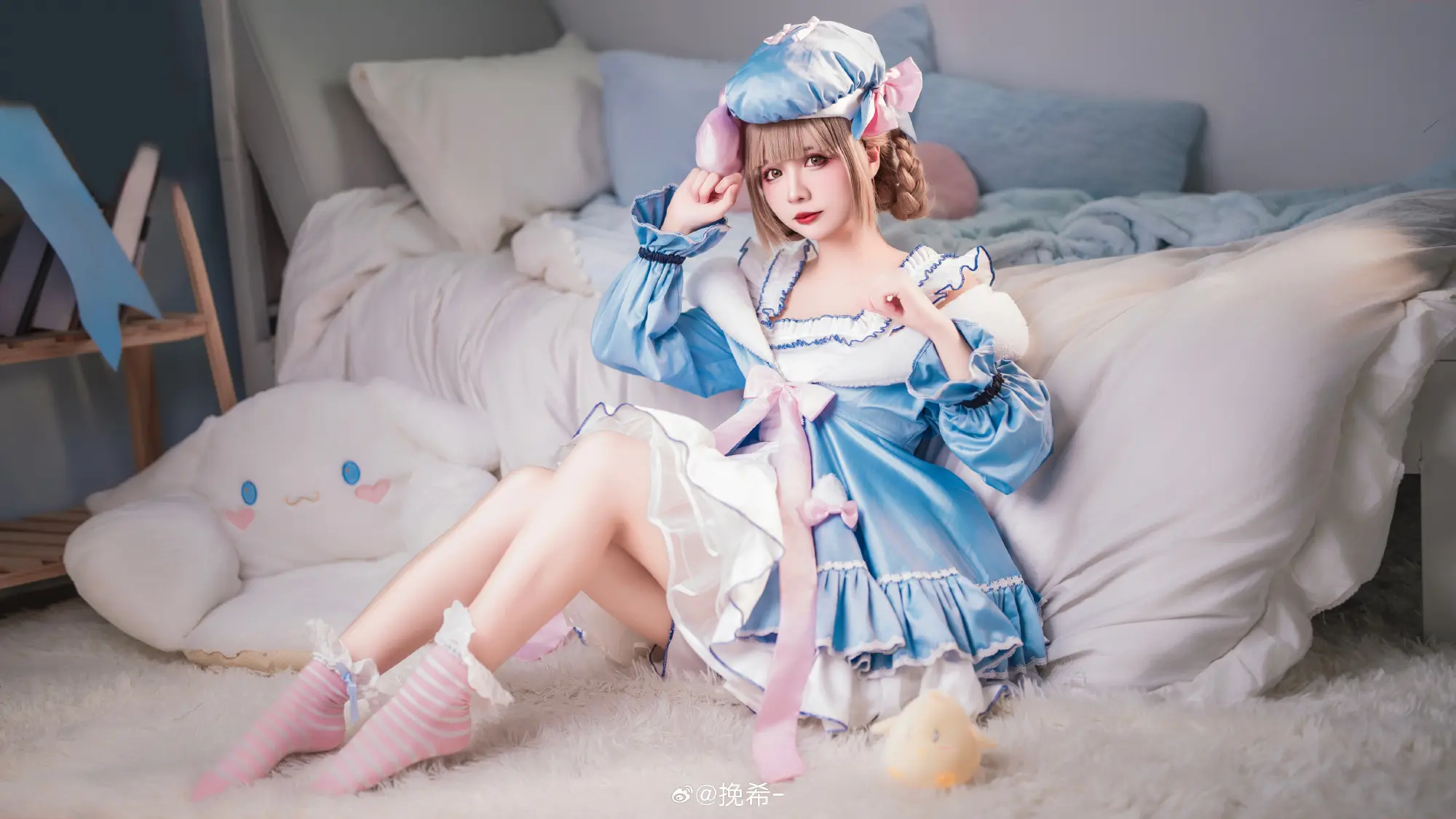 COSPLAY 📚 指挥官 想听故事吗？ 碧蓝航线@挽希- COSPLAY-第14张