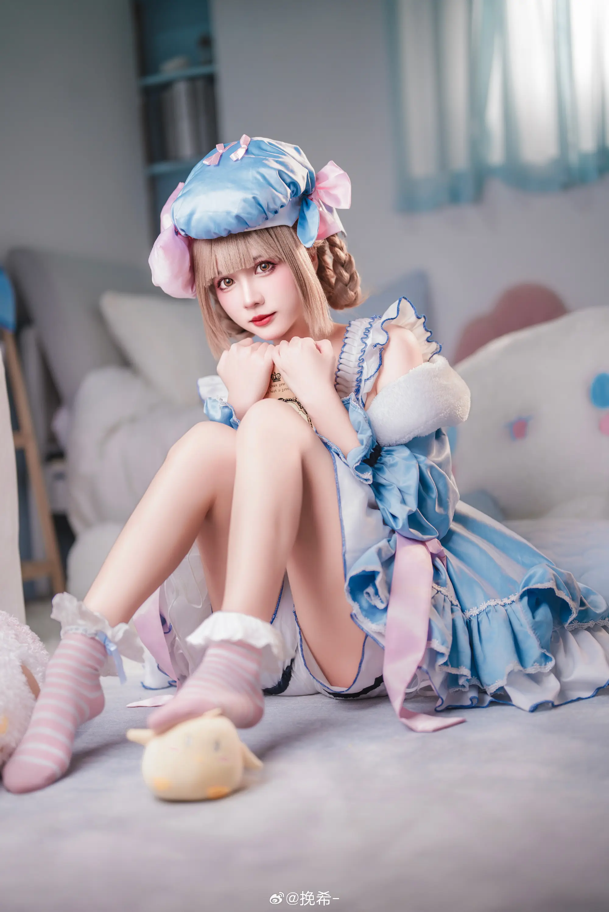 COSPLAY 📚 指挥官 想听故事吗？ 碧蓝航线@挽希- COSPLAY-第13张