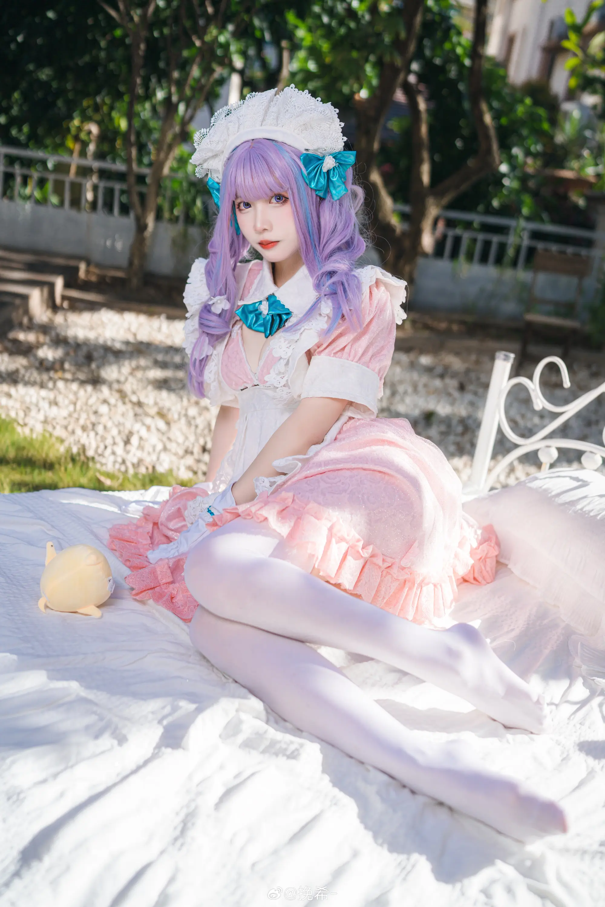COSPLAY 指挥官大人，普利茅斯今天准备了轻巧的点心套餐，希望您能心情愉快的享用 碧蓝航线@挽希- COSPLAY-第3张