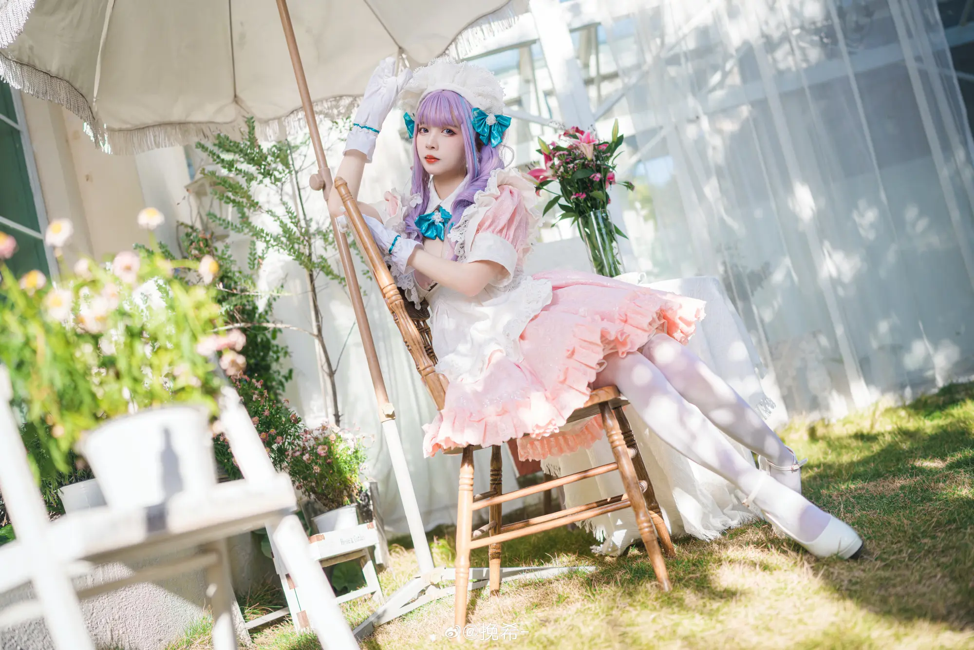 COSPLAY 指挥官大人，普利茅斯今天准备了轻巧的点心套餐，希望您能心情愉快的享用 碧蓝航线@挽希- COSPLAY-第17张