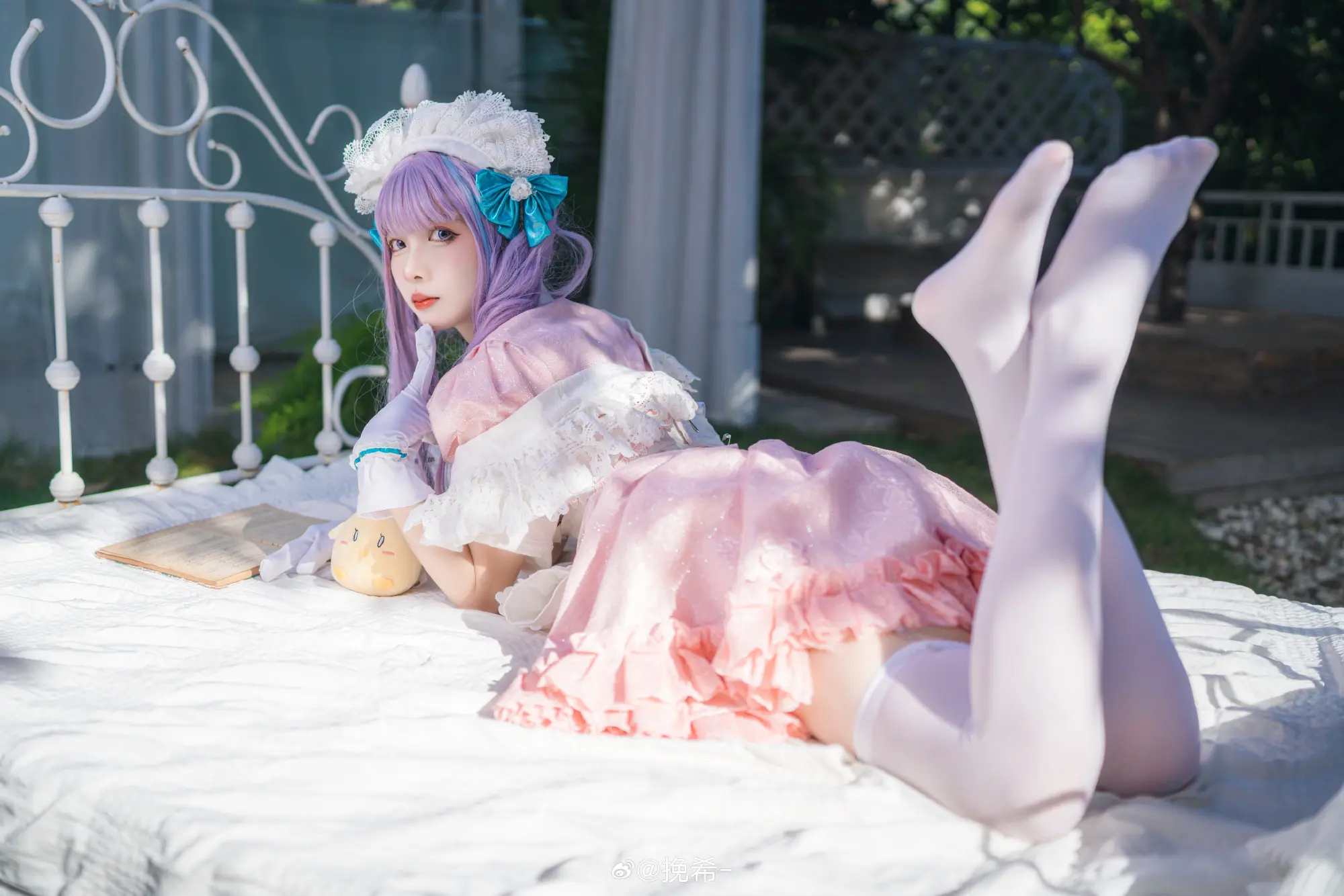 COSPLAY 指挥官大人，普利茅斯今天准备了轻巧的点心套餐，希望您能心情愉快的享用 碧蓝航线@挽希- COSPLAY-第11张