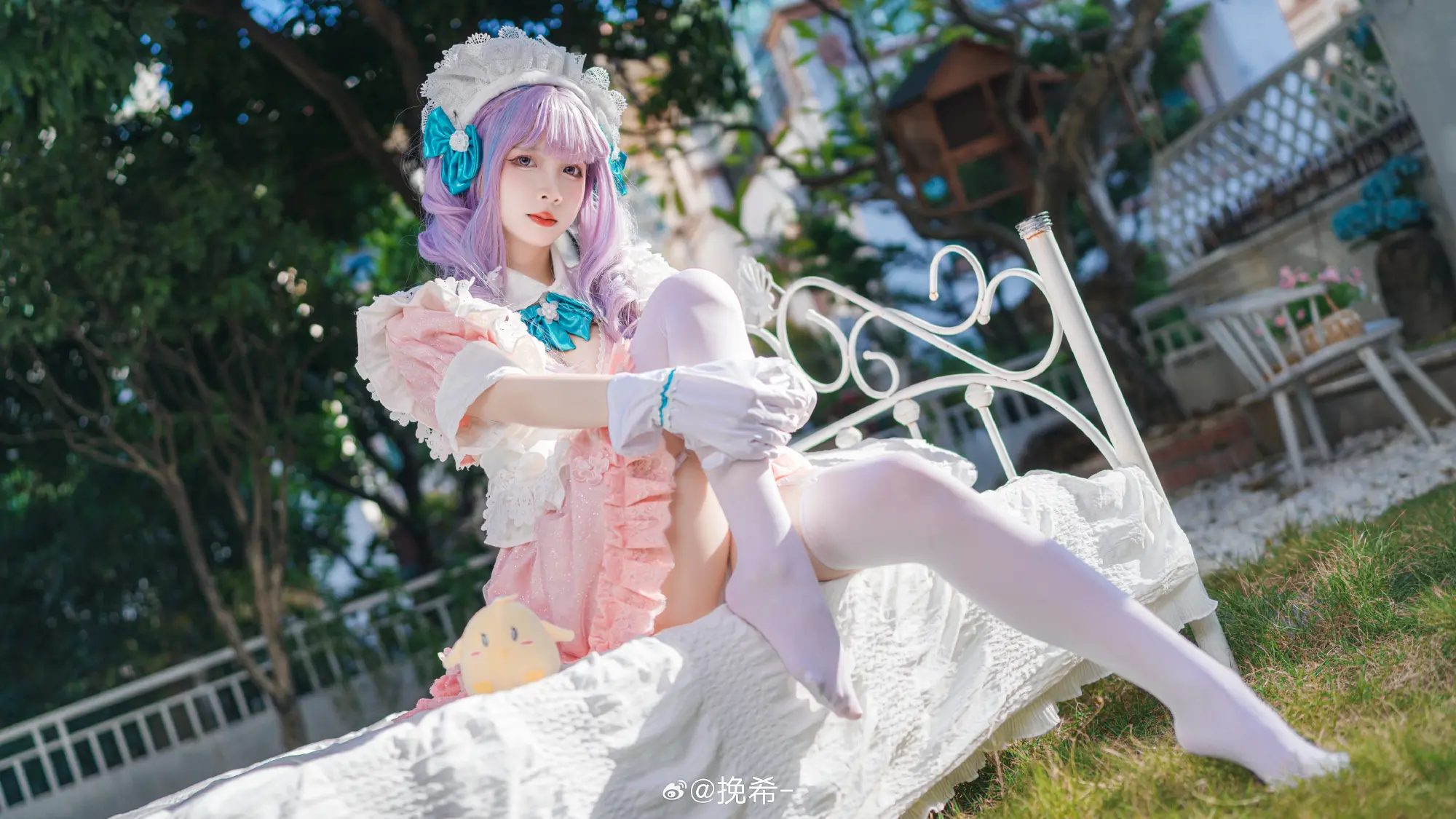 COSPLAY 指挥官大人，普利茅斯今天准备了轻巧的点心套餐，希望您能心情愉快的享用 碧蓝航线@挽希- COSPLAY-第13张