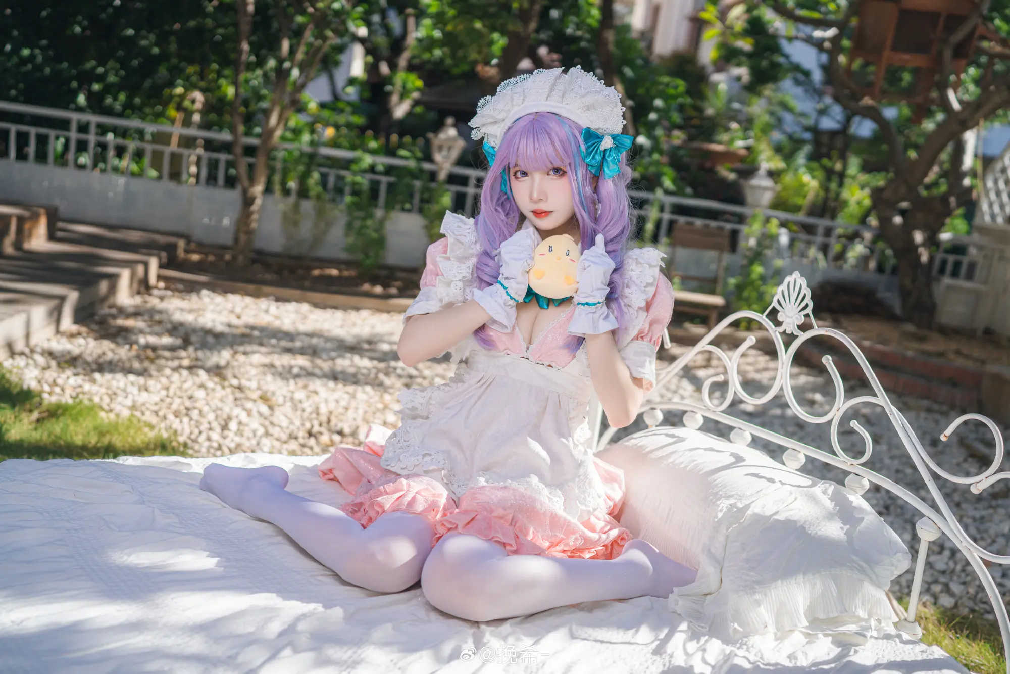 COSPLAY 指挥官大人，普利茅斯今天准备了轻巧的点心套餐，希望您能心情愉快的享用 碧蓝航线@挽希- COSPLAY-第14张