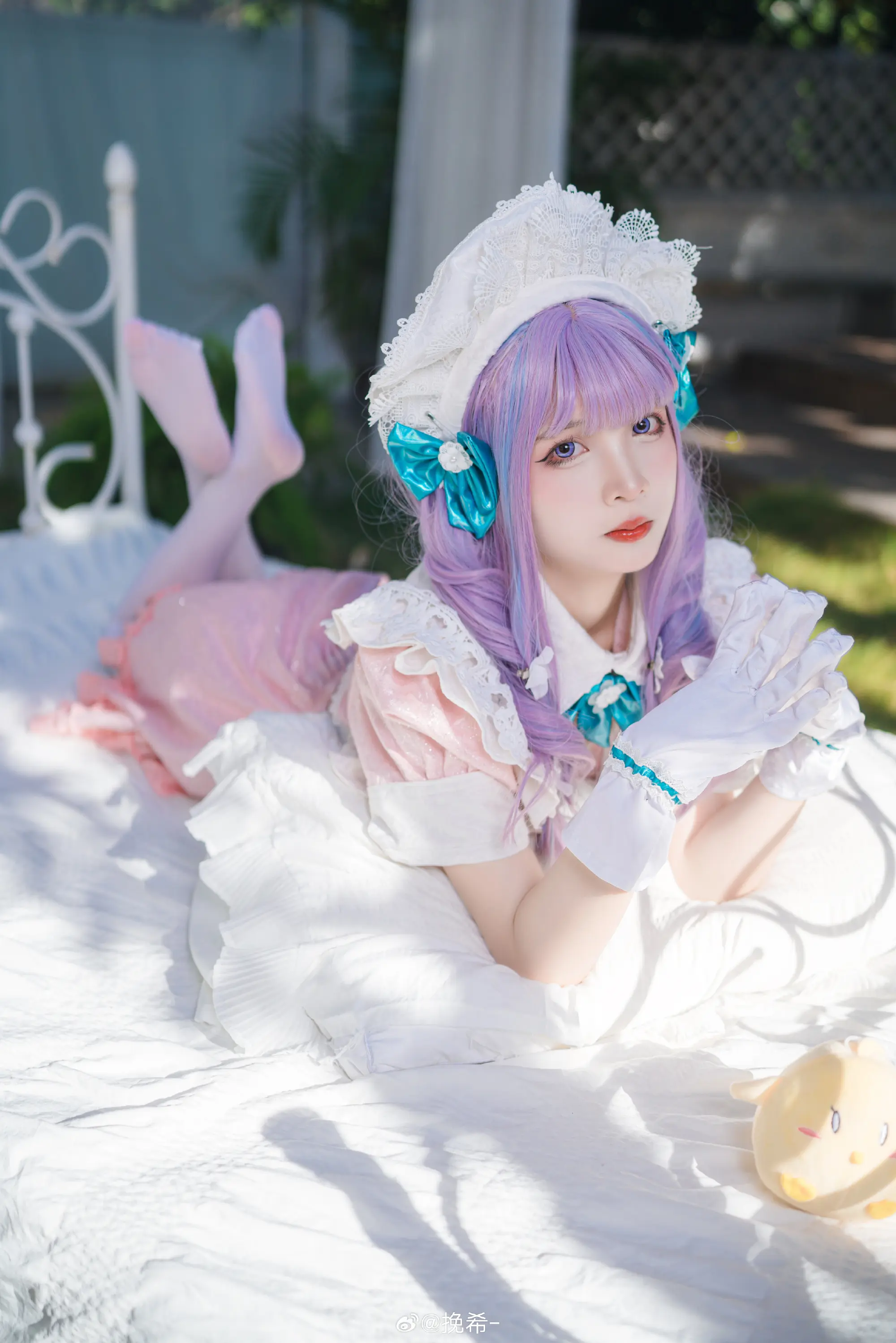 COSPLAY 指挥官大人，普利茅斯今天准备了轻巧的点心套餐，希望您能心情愉快的享用 碧蓝航线@挽希- COSPLAY-第15张