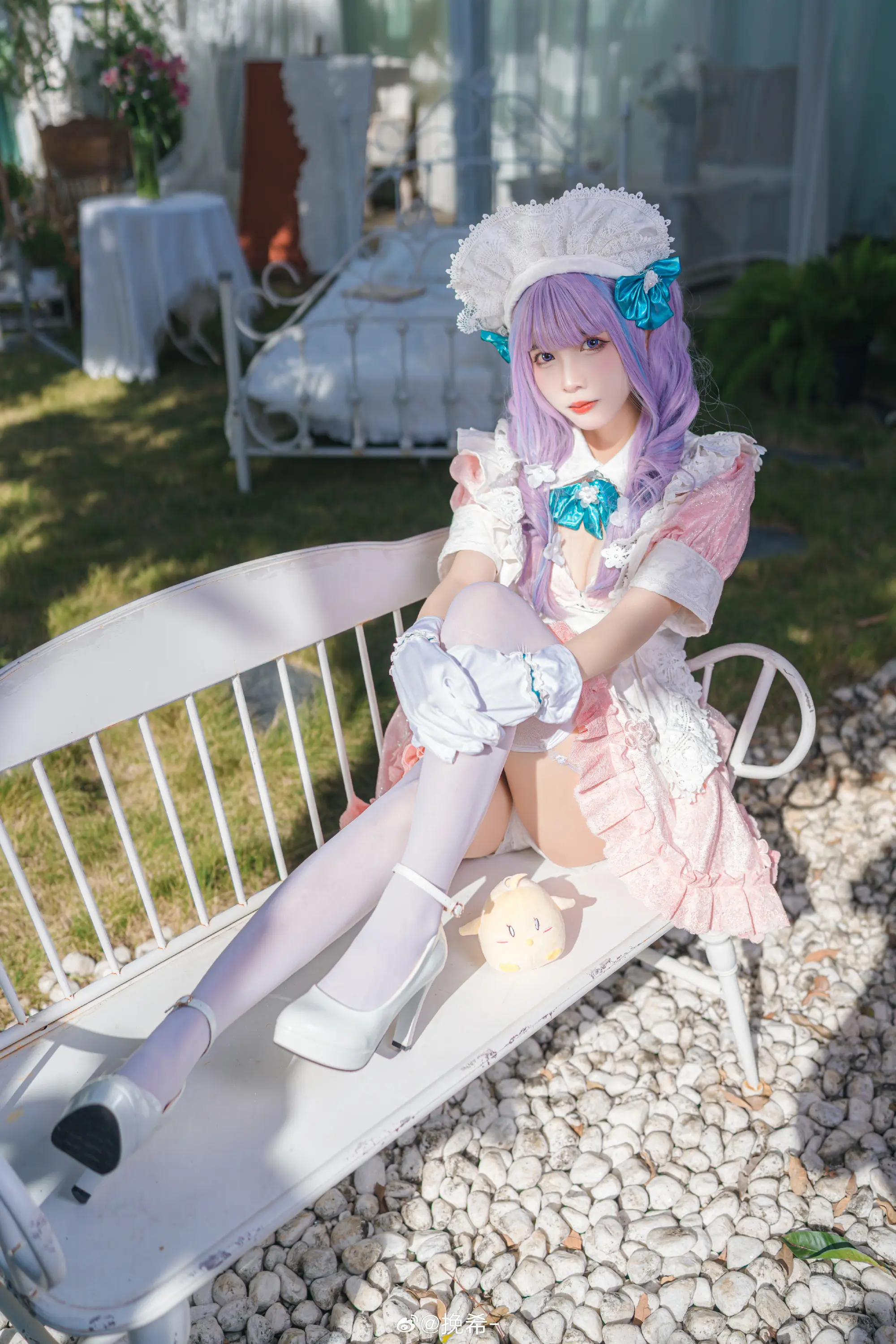 COSPLAY 指挥官大人，普利茅斯今天准备了轻巧的点心套餐，希望您能心情愉快的享用 碧蓝航线@挽希- COSPLAY-第16张