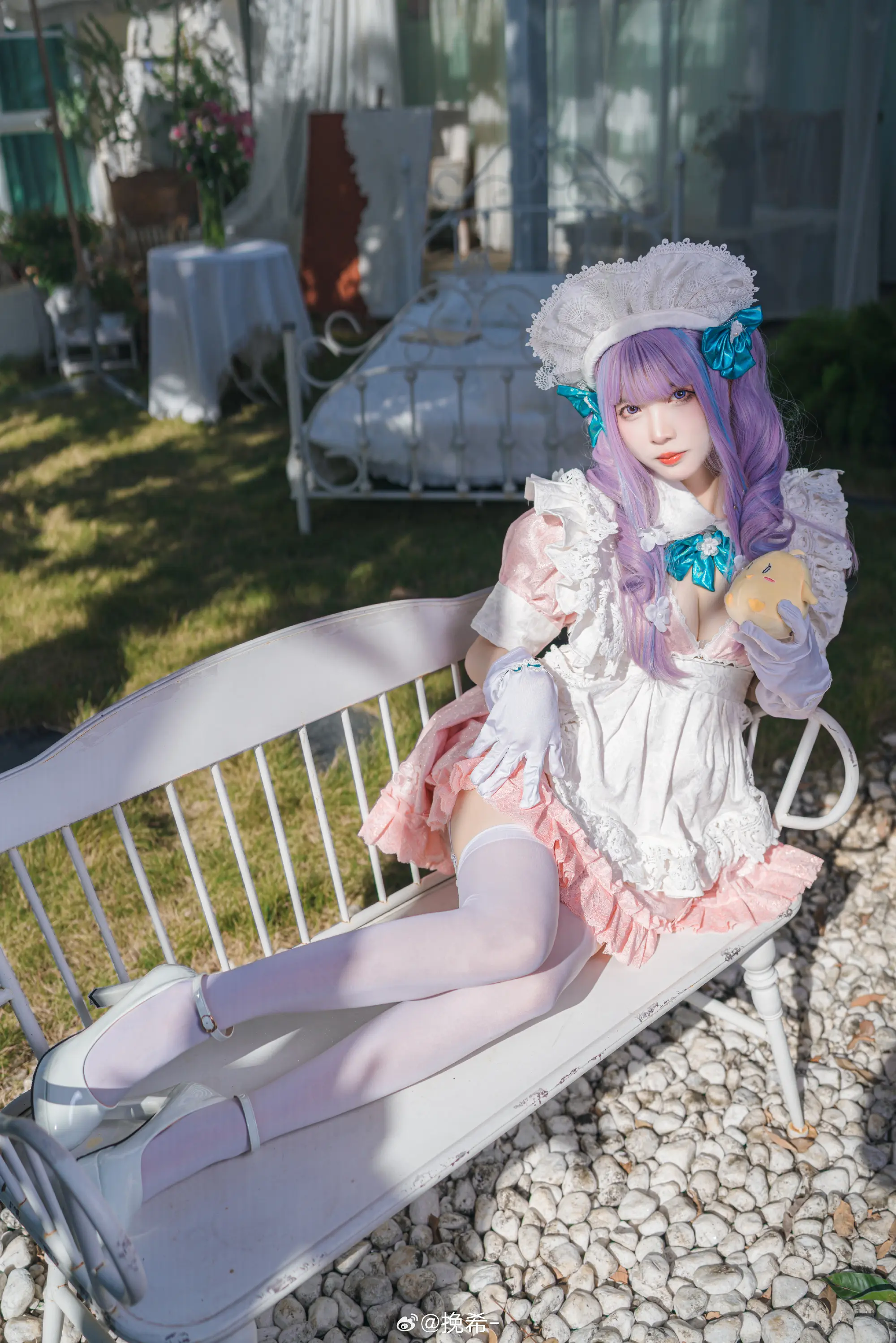 COSPLAY 指挥官大人，普利茅斯今天准备了轻巧的点心套餐，希望您能心情愉快的享用 碧蓝航线@挽希- COSPLAY-第9张