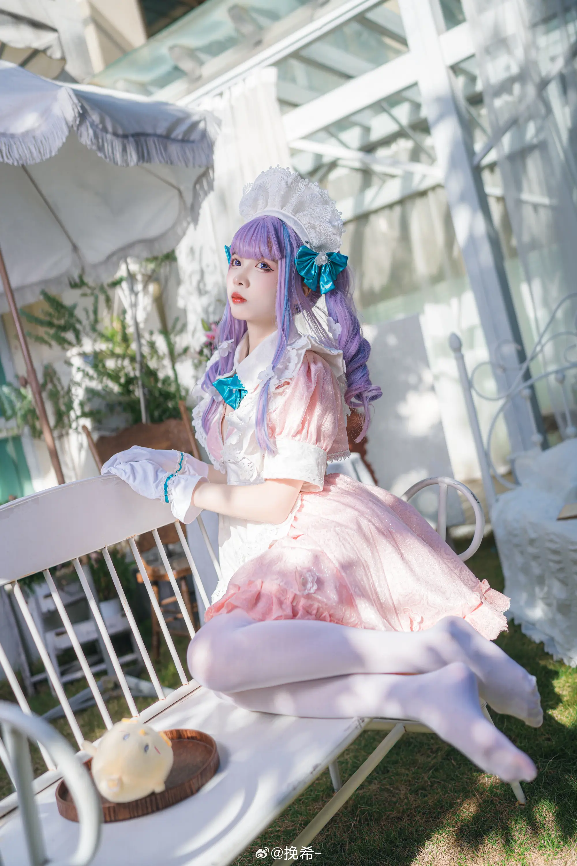 COSPLAY 指挥官大人，普利茅斯今天准备了轻巧的点心套餐，希望您能心情愉快的享用 碧蓝航线@挽希- COSPLAY-第6张