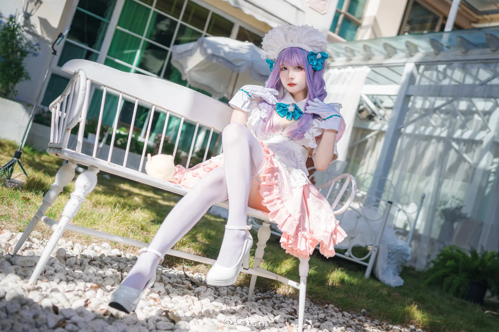 COSPLAY 指挥官大人，普利茅斯今天准备了轻巧的点心套餐，希望您能心情愉快的享用 碧蓝航线@挽希- COSPLAY-第4张