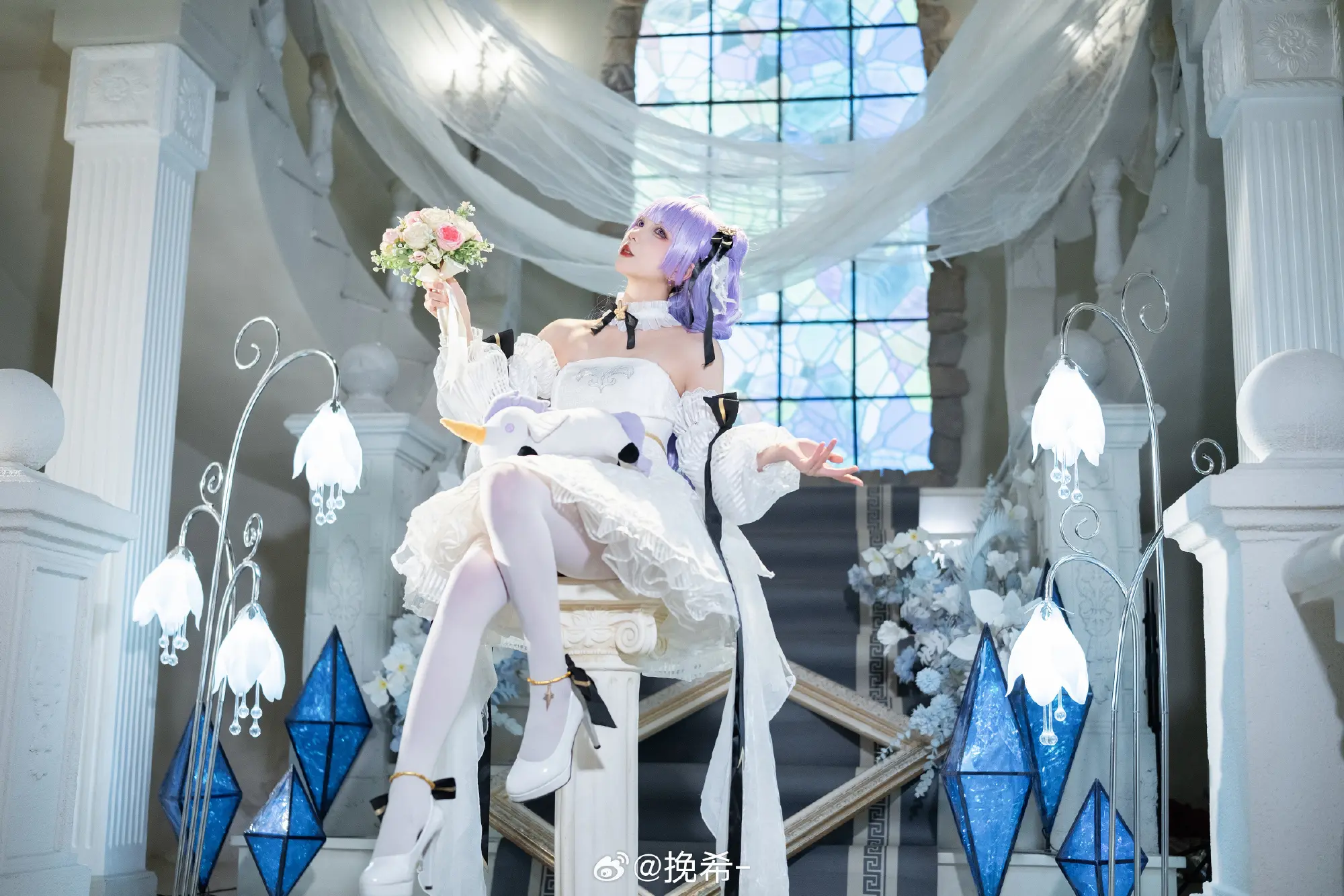 cosplay 碧蓝航线 独角兽@挽希- COSPLAY-第15张
