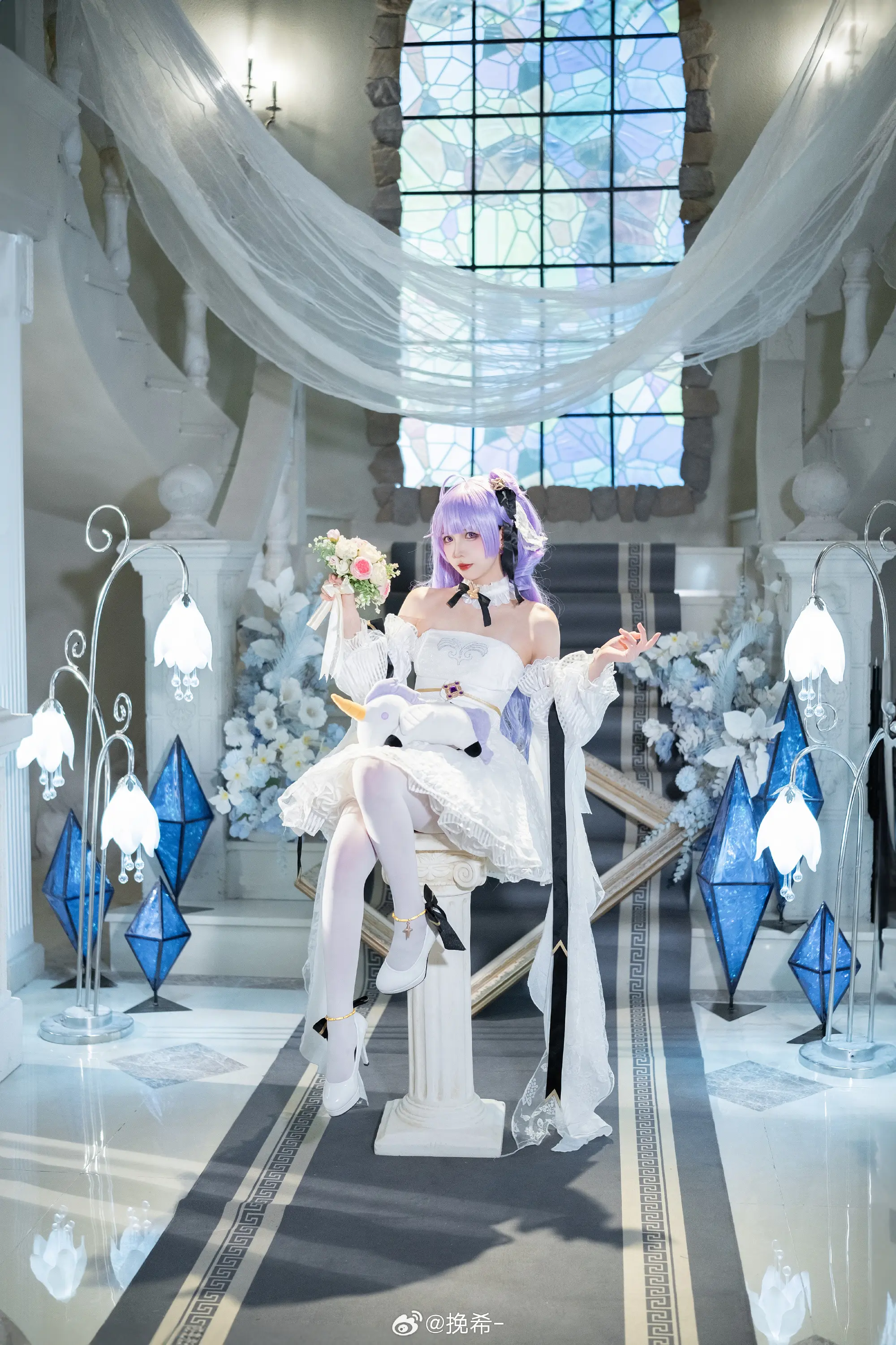 cosplay 碧蓝航线 独角兽@挽希- COSPLAY-第2张