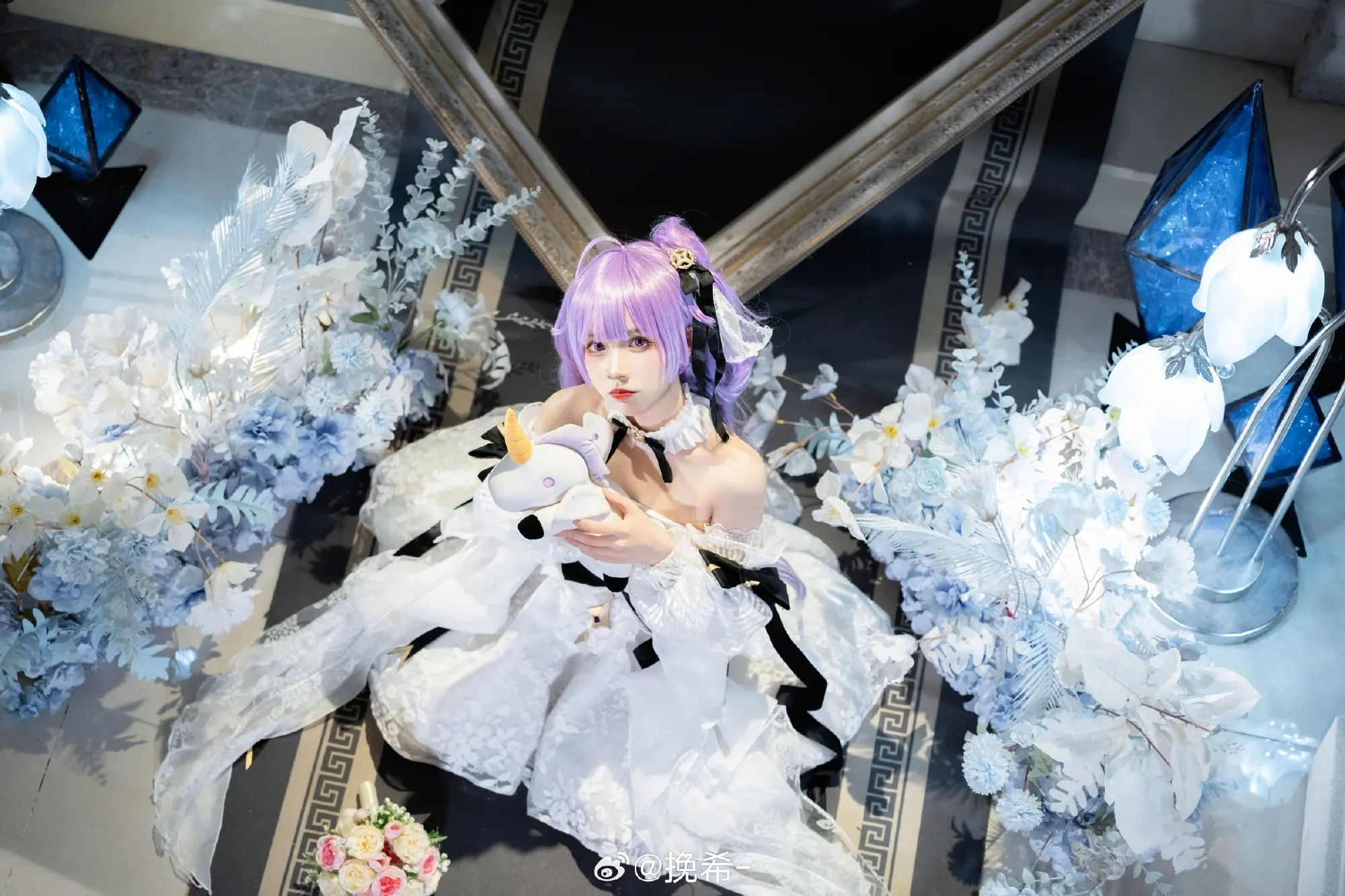 cosplay 碧蓝航线 独角兽@挽希- COSPLAY-第14张