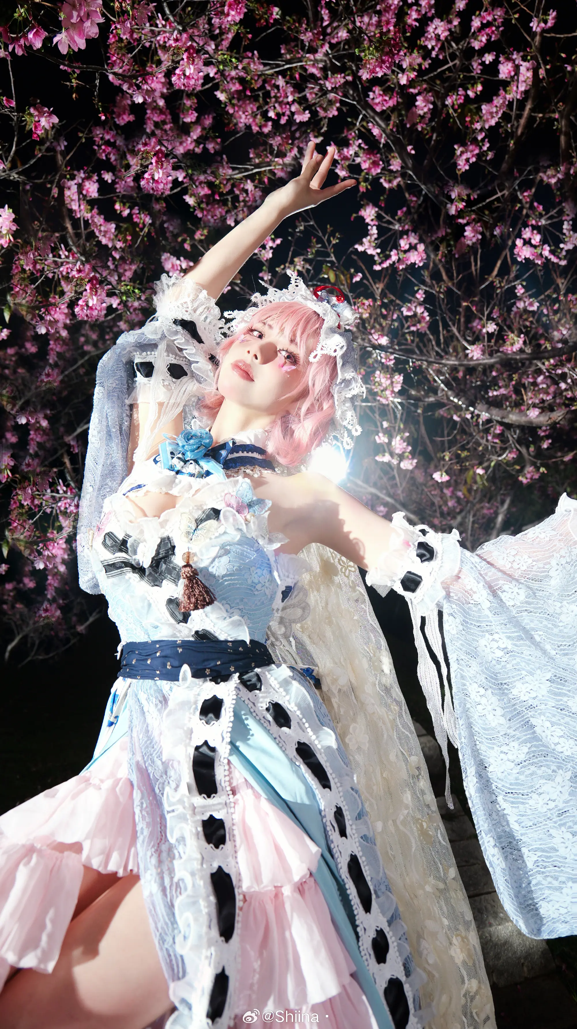 COSPLAY 东方project 西行寺幽幽子@Shiina· COSPLAY-第3张
