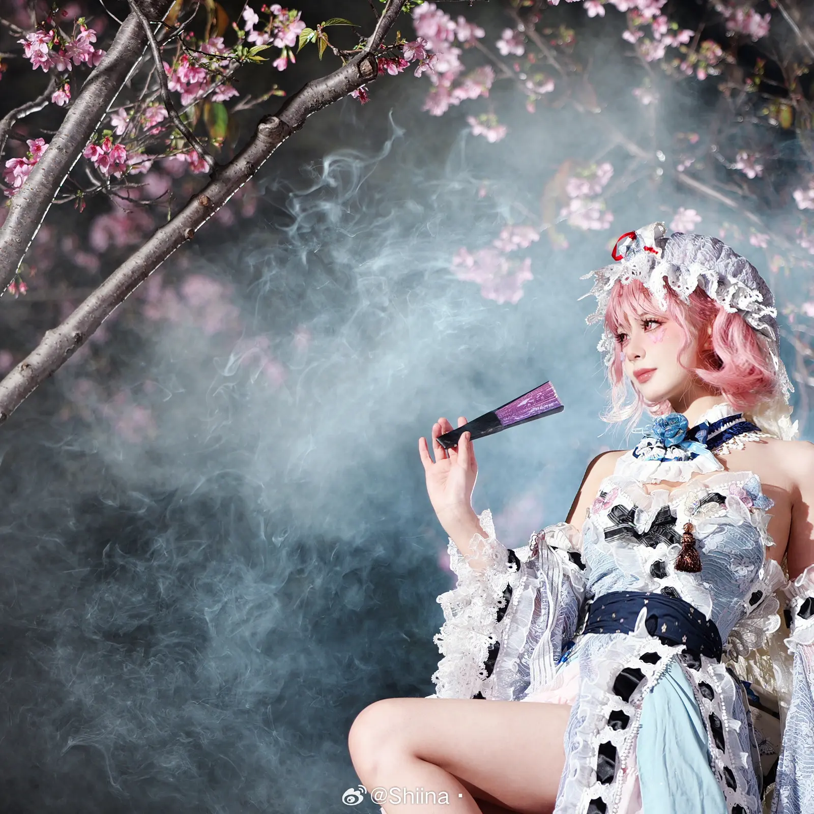 COSPLAY 东方project 西行寺幽幽子@Shiina· COSPLAY-第8张