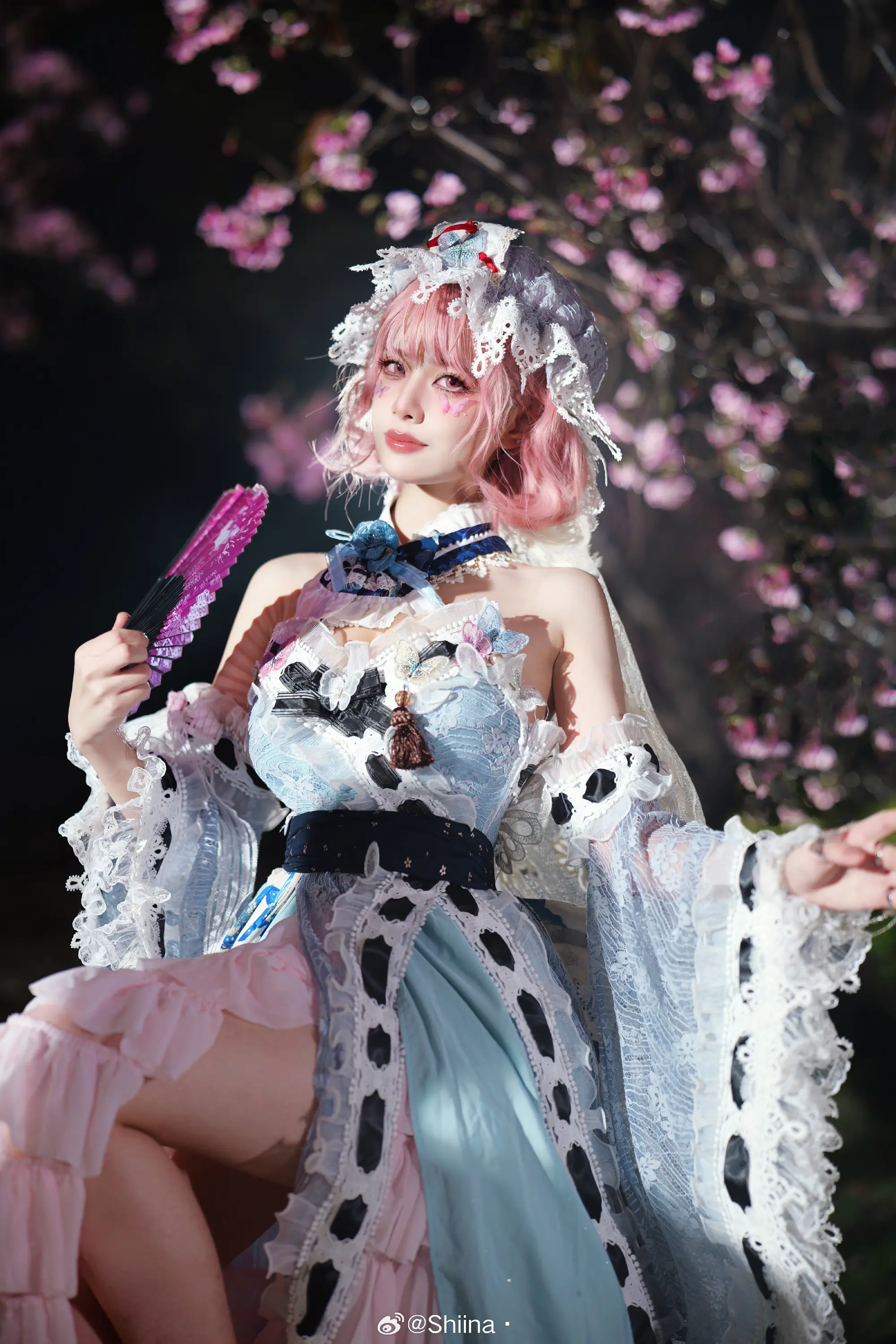 COSPLAY 东方project 西行寺幽幽子@Shiina· COSPLAY-第9张