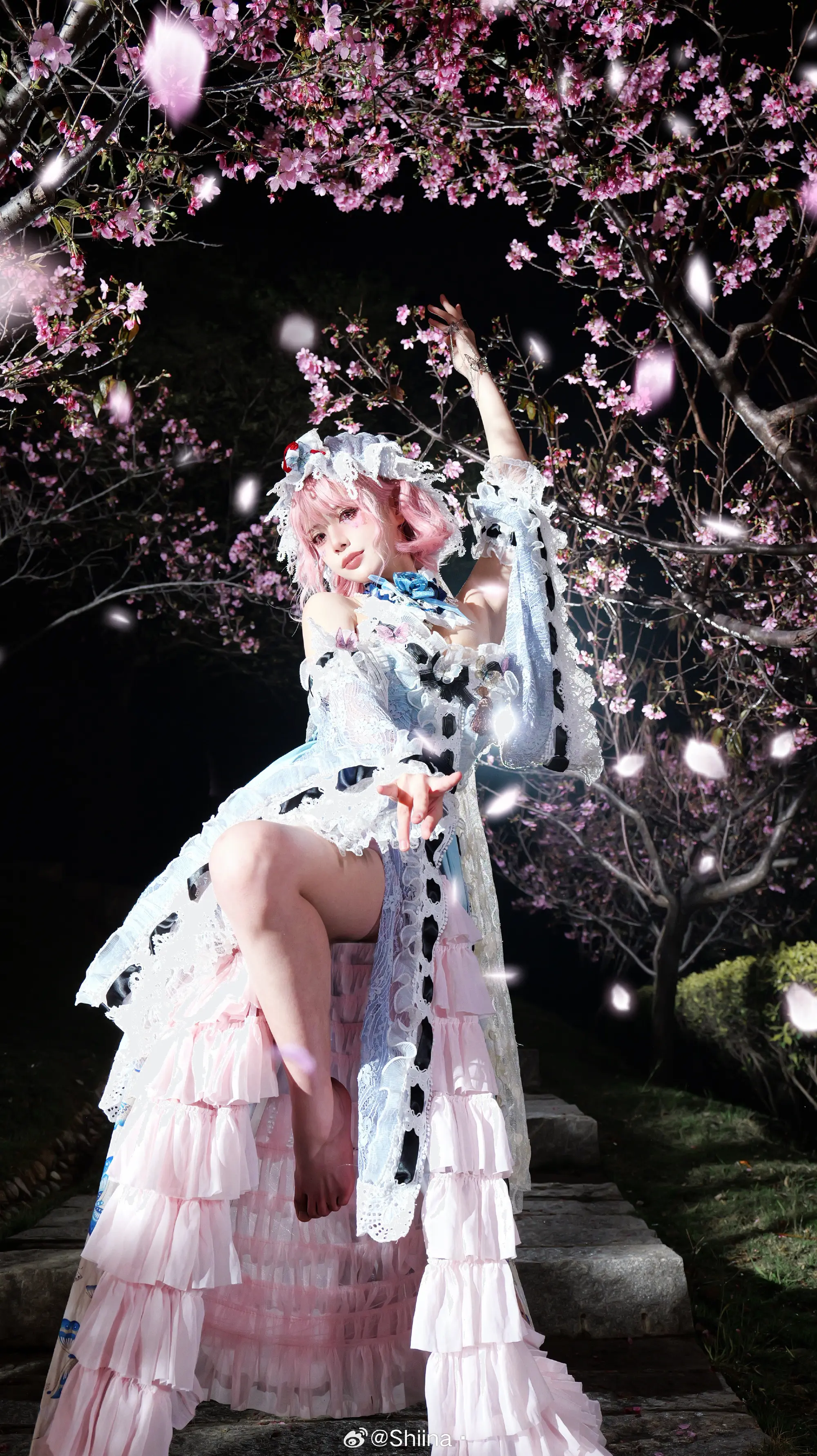 COSPLAY 东方project 西行寺幽幽子@Shiina· COSPLAY-第12张
