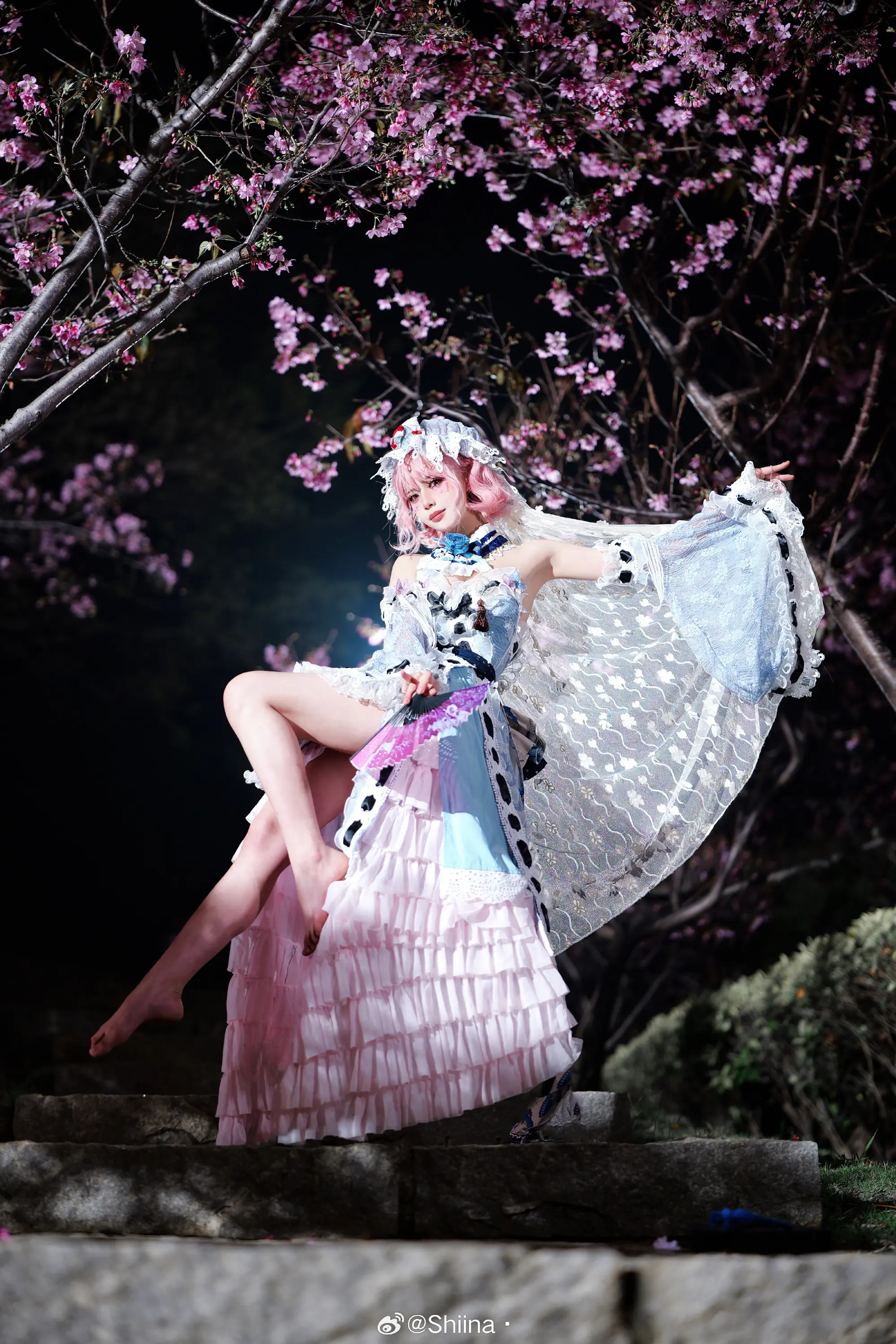 COSPLAY 东方project 西行寺幽幽子@Shiina· COSPLAY-第14张