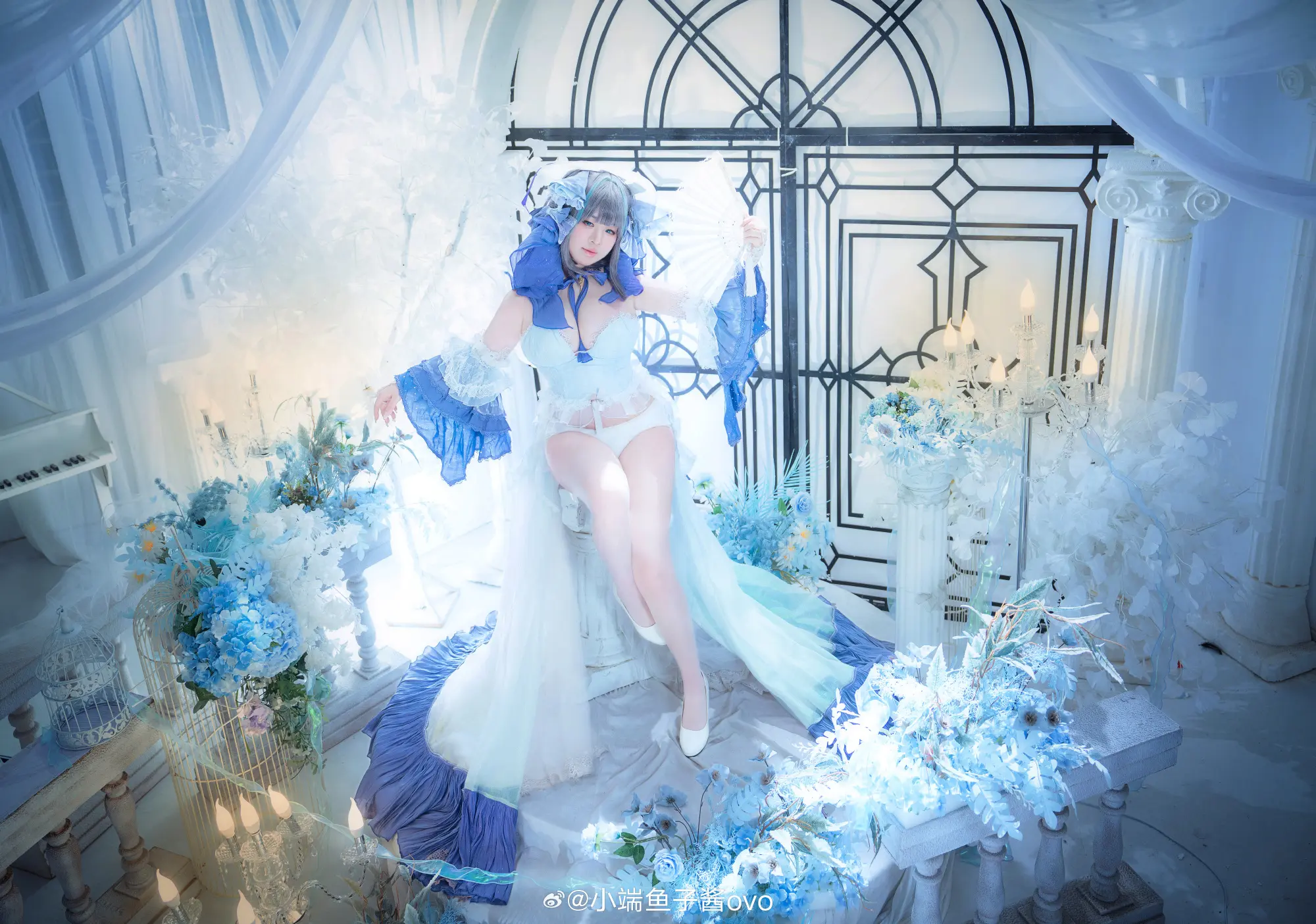 COSPLAY 碧蓝航线 柴郡-冰雪公主@小端鱼子酱ovo COSPLAY-第6张
