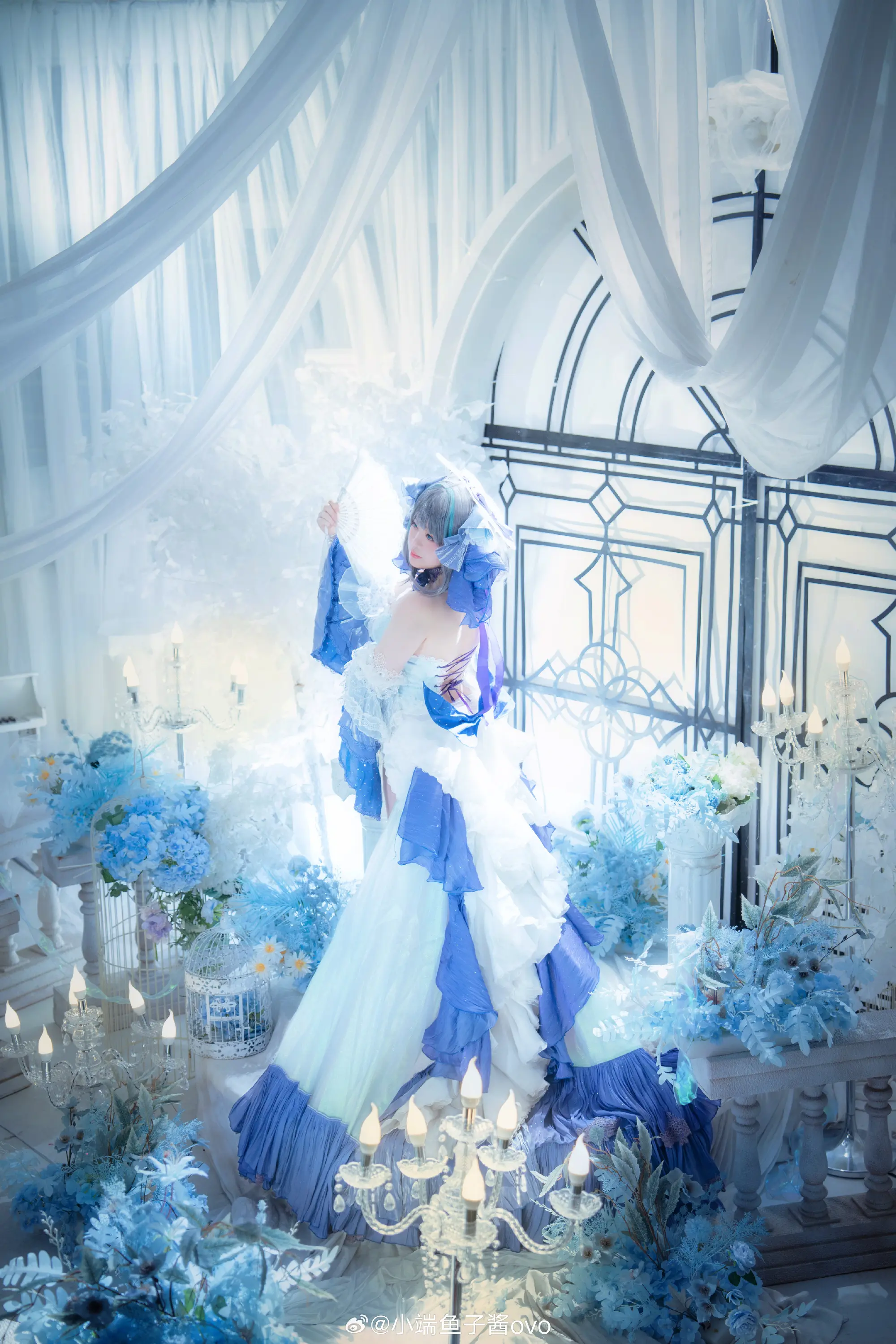 COSPLAY 碧蓝航线 柴郡-冰雪公主@小端鱼子酱ovo COSPLAY-第9张