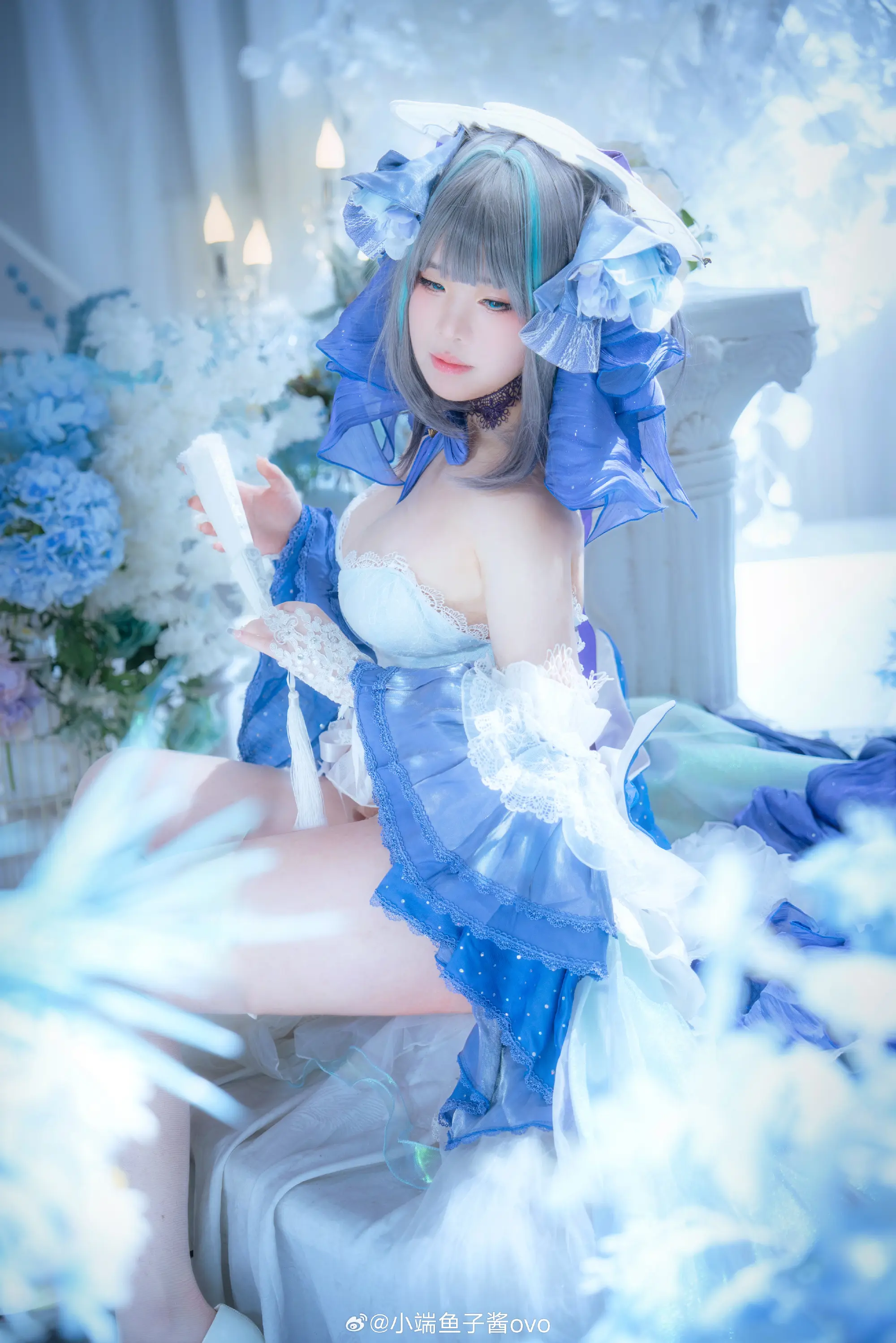COSPLAY 碧蓝航线 柴郡-冰雪公主@小端鱼子酱ovo COSPLAY-第5张