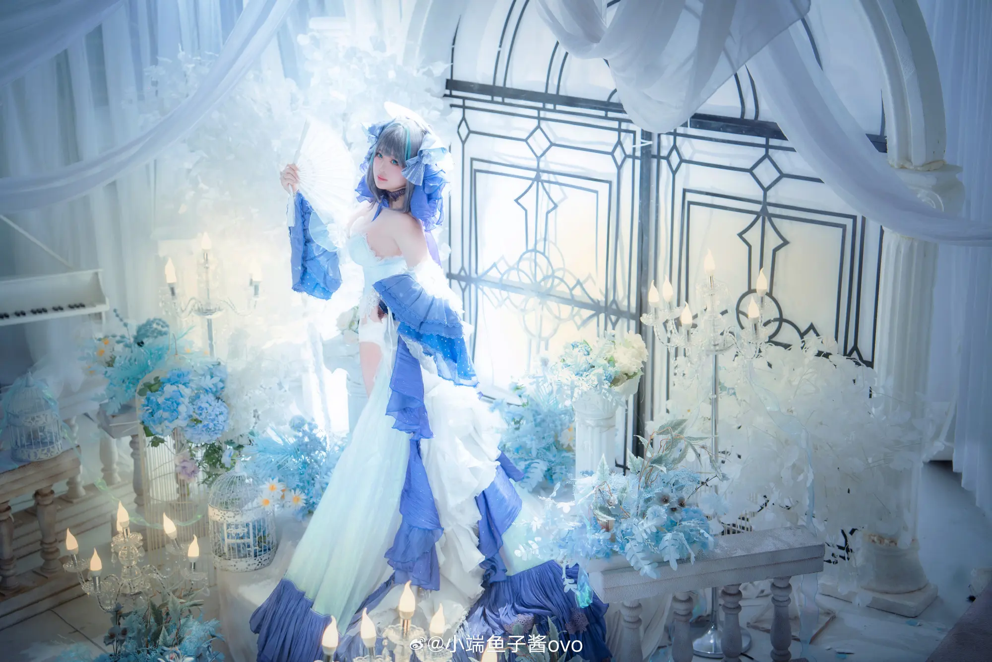 COSPLAY 碧蓝航线 柴郡-冰雪公主@小端鱼子酱ovo COSPLAY-第7张
