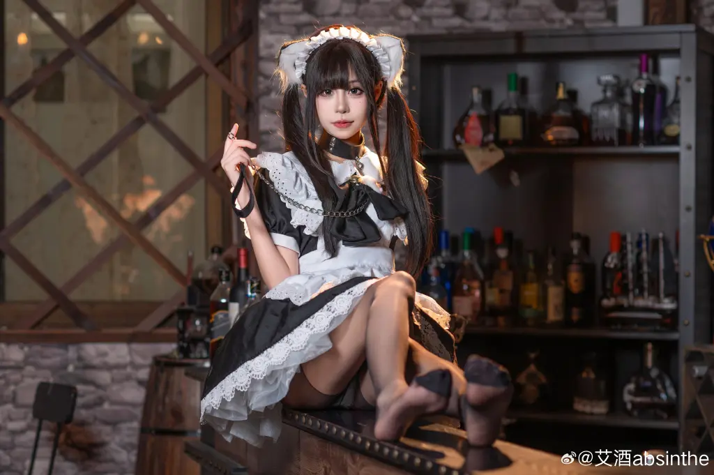 cosplay 女仆～@三三大人要抱抱呀 COSPLAY-第4张