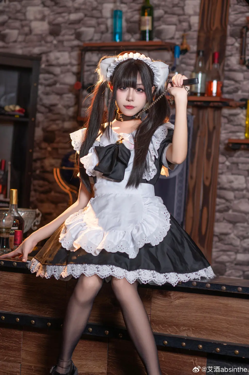 cosplay 女仆～@三三大人要抱抱呀 COSPLAY-第3张