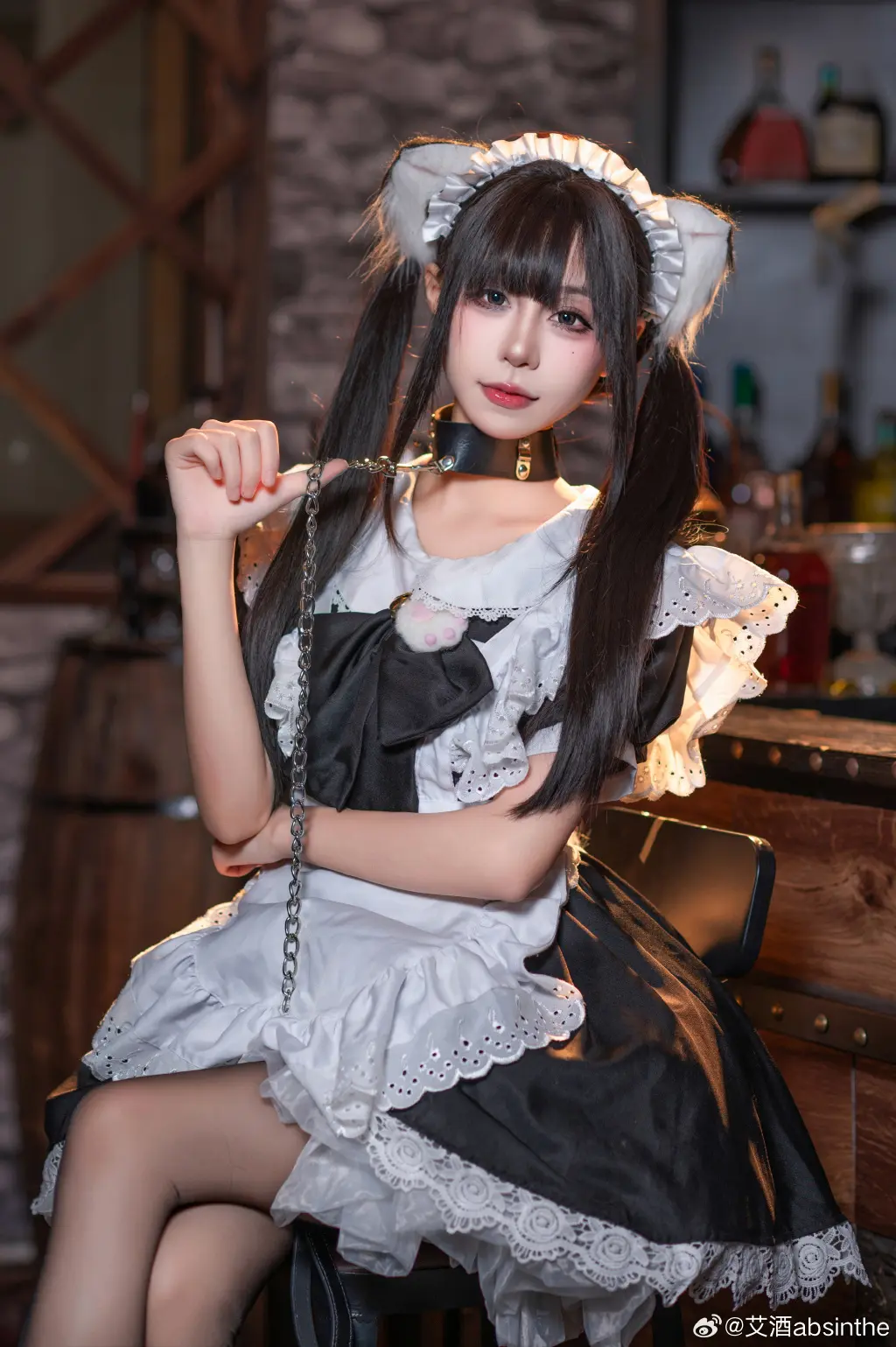 cosplay 女仆～@三三大人要抱抱呀 COSPLAY-第9张