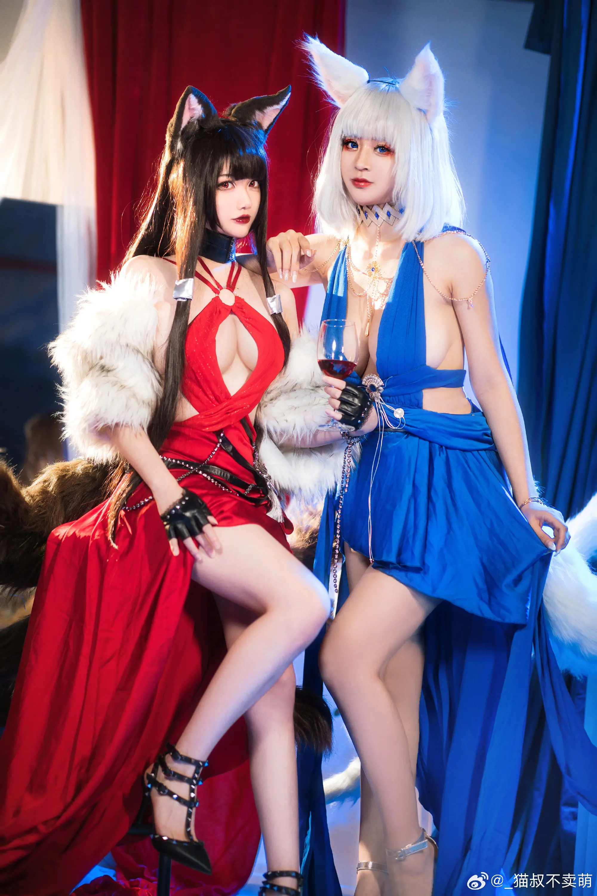 COSPLAY 碧蓝航线cos 赤城@少女苦短的良辰  加贺@_猫叔不卖萌 COSPLAY-第7张