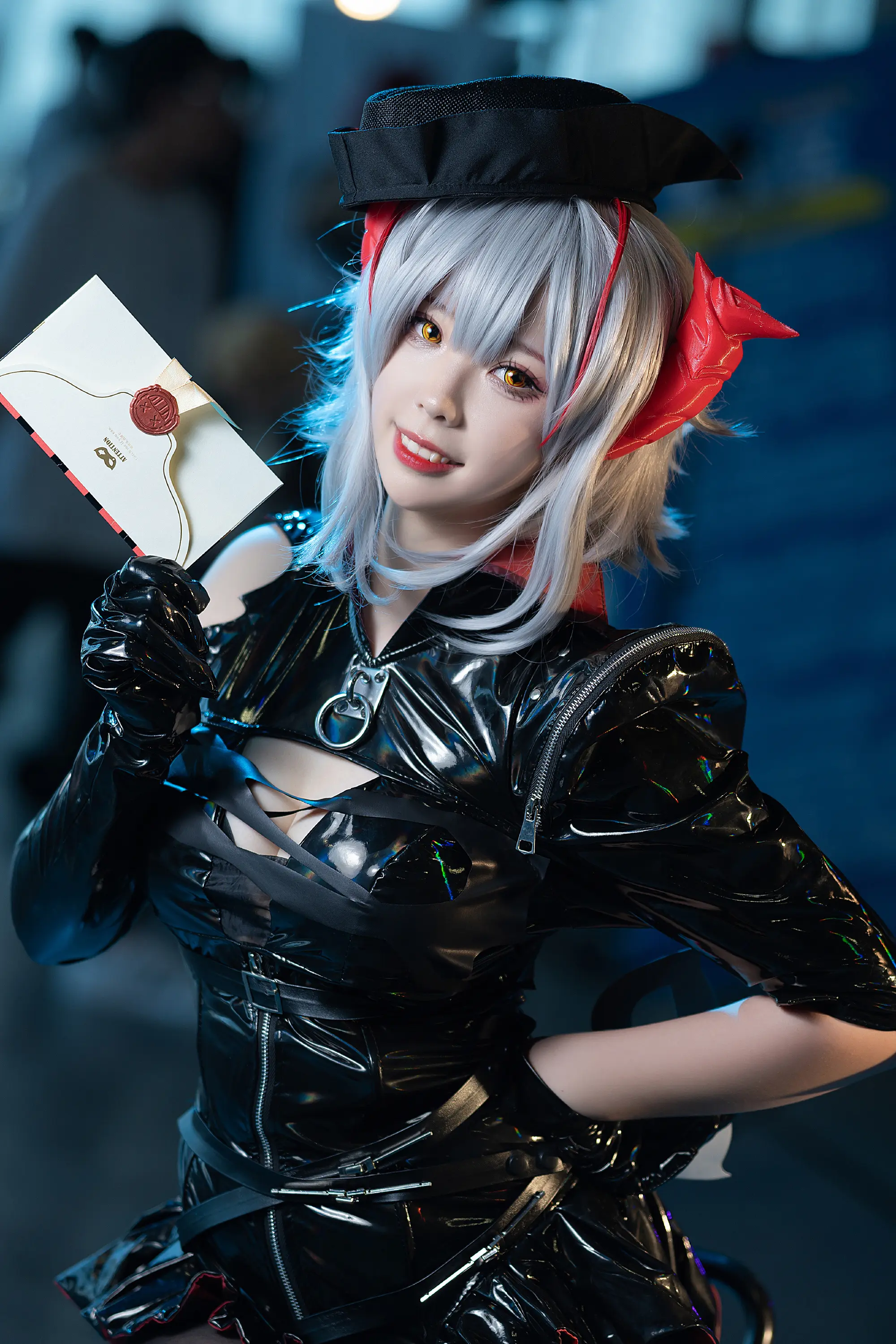 cosplay 明日方舟 愚夜密函W. @某种椒麻香辣青​​​-公众号小姨ai