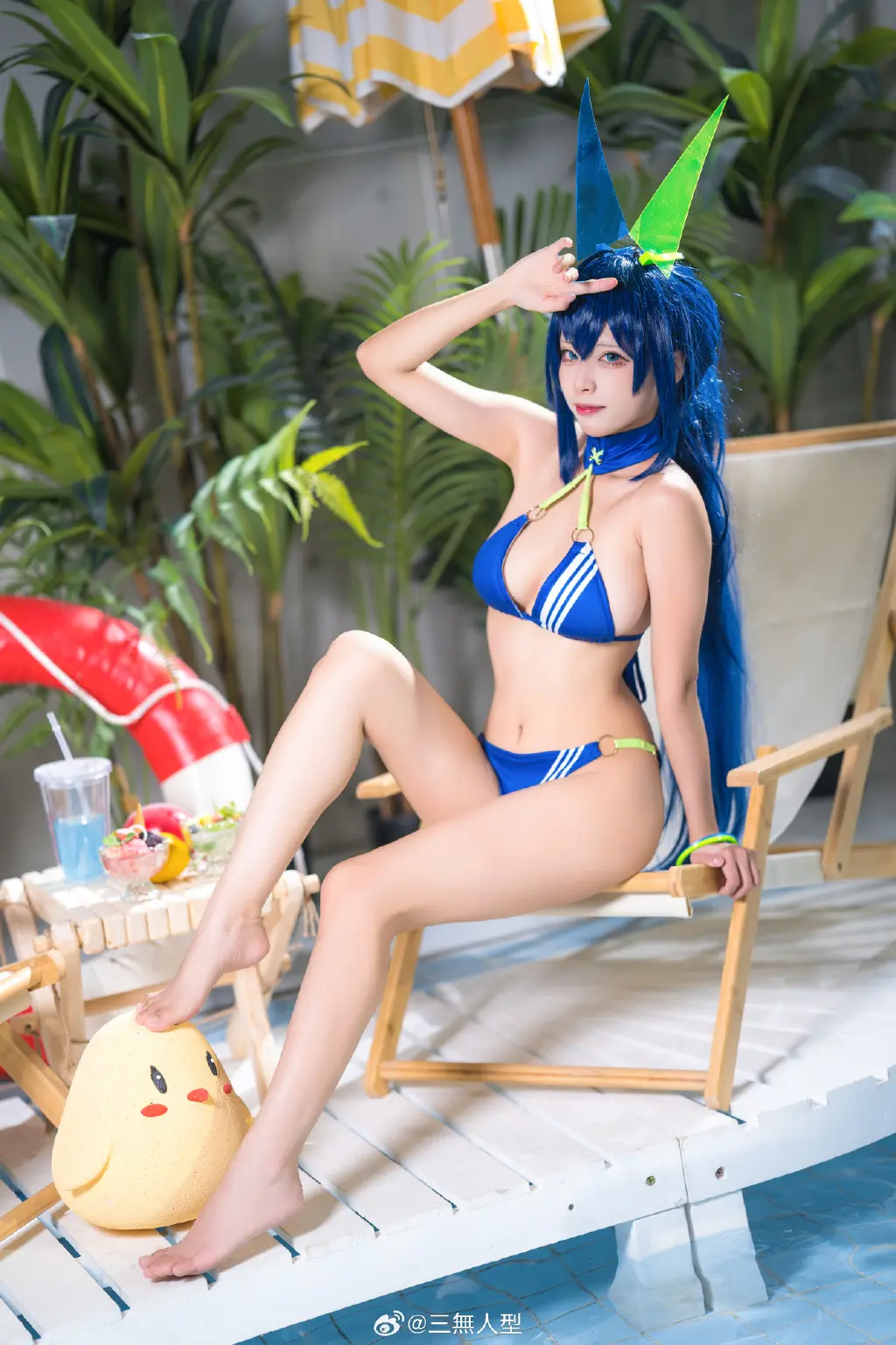 COSPLAY Honey喜欢这身衣服吗～ 碧蓝航线@三無人型-公众号小姨ai