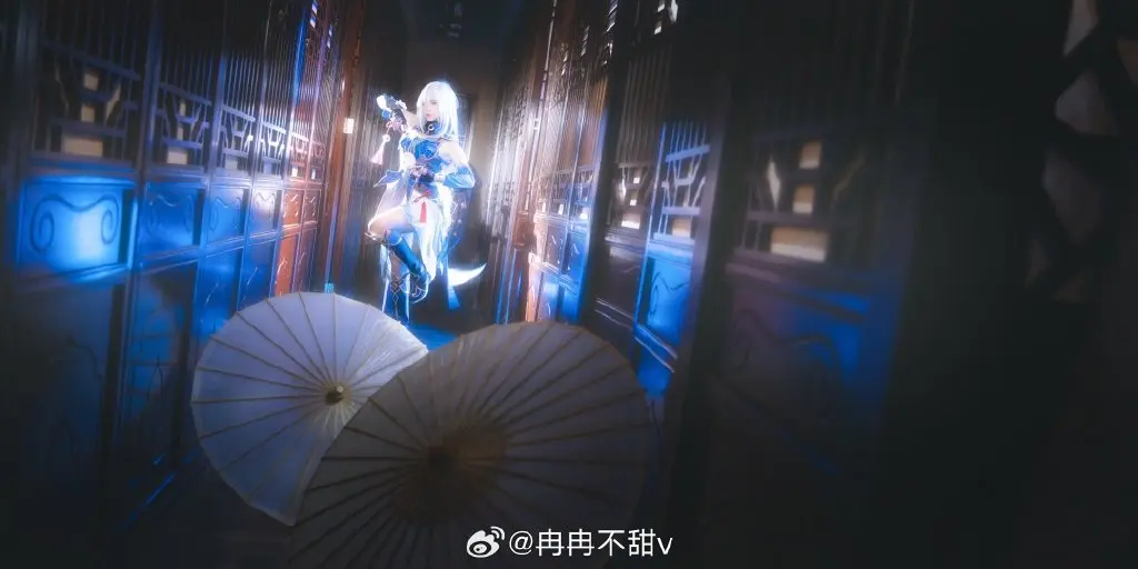 COSPLAY 就让这一轮月华，照彻万川！ 崩坏星穹铁道 星穹铁道镜流@冉冉不甜v COSPLAY-第10张