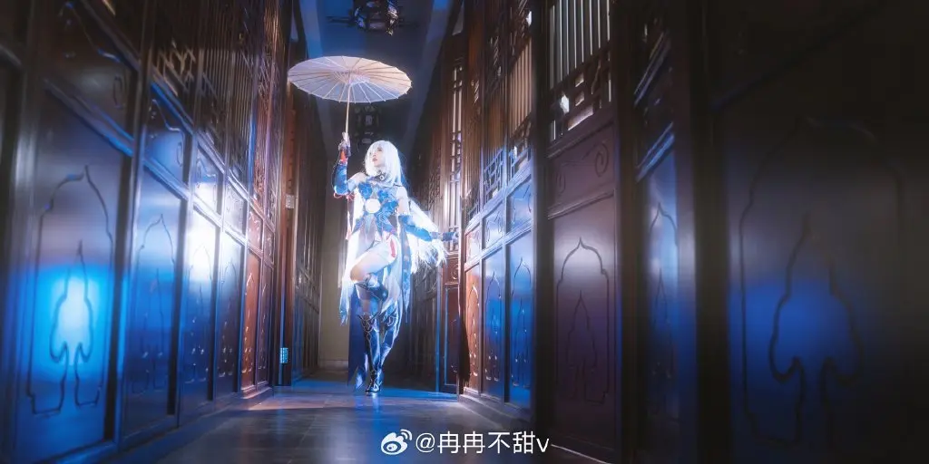 COSPLAY 就让这一轮月华，照彻万川！ 崩坏星穹铁道 星穹铁道镜流@冉冉不甜v COSPLAY-第13张