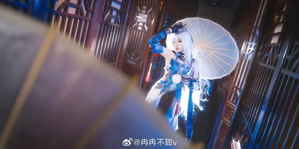 COSPLAY 就让这一轮月华，照彻万川！ 崩坏星穹铁道 星穹铁道镜流@冉冉不甜v COSPLAY-第11张