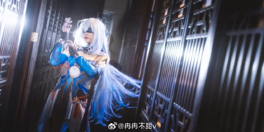 COSPLAY 就让这一轮月华，照彻万川！ 崩坏星穹铁道 星穹铁道镜流@冉冉不甜v COSPLAY-第3张
