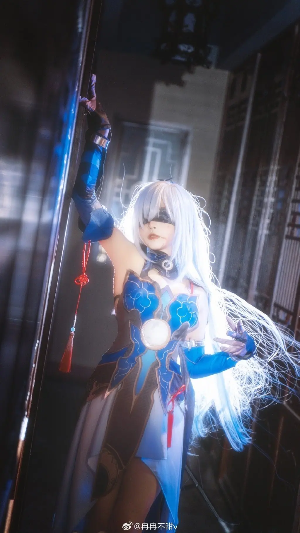 COSPLAY 就让这一轮月华，照彻万川！ 崩坏星穹铁道 星穹铁道镜流@冉冉不甜v COSPLAY-第5张
