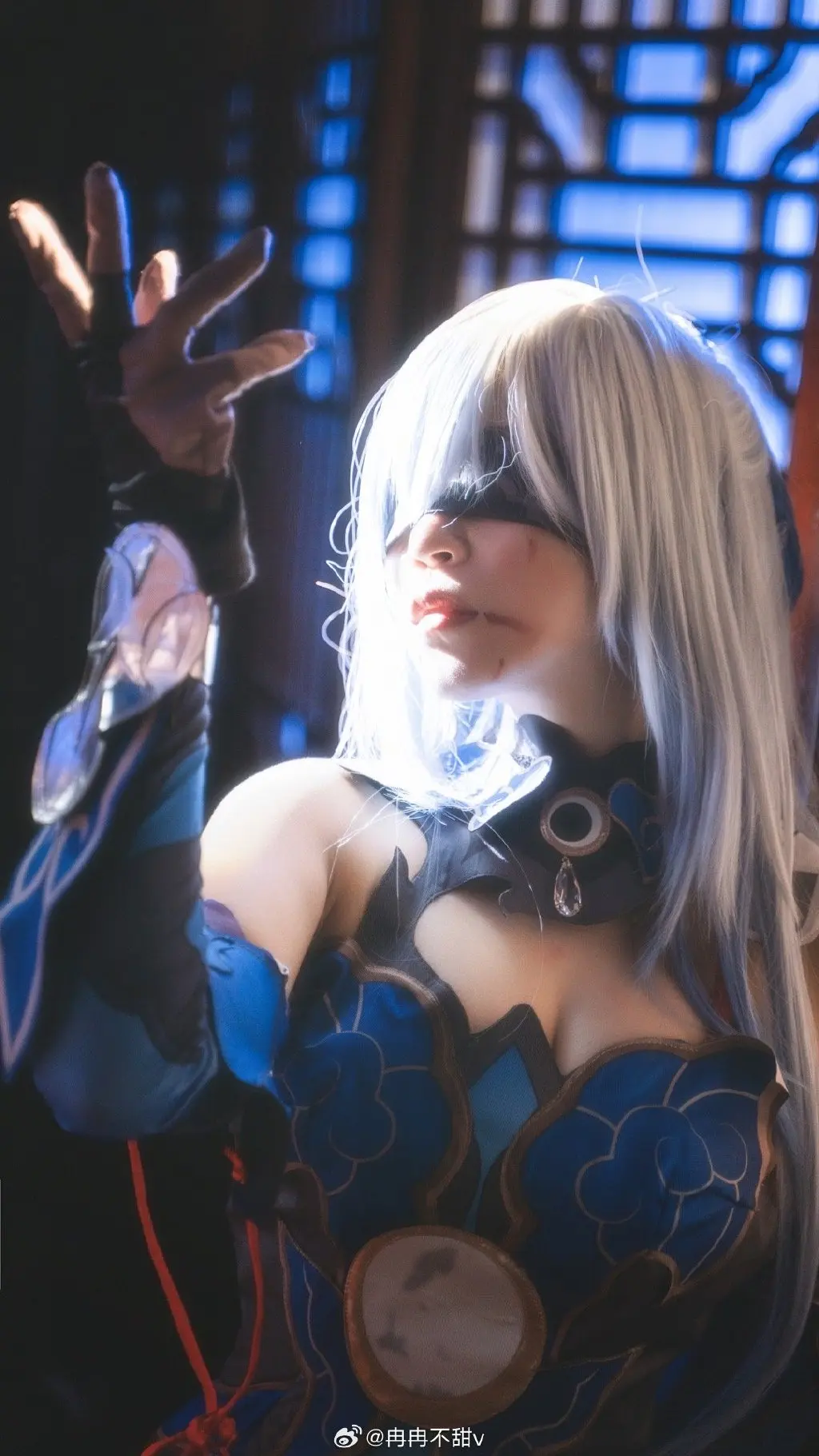COSPLAY 就让这一轮月华，照彻万川！ 崩坏星穹铁道 星穹铁道镜流@冉冉不甜v-公众号小姨ai