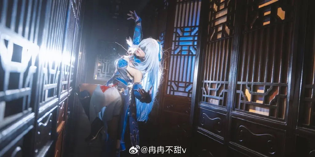 COSPLAY 就让这一轮月华，照彻万川！ 崩坏星穹铁道 星穹铁道镜流@冉冉不甜v COSPLAY-第8张