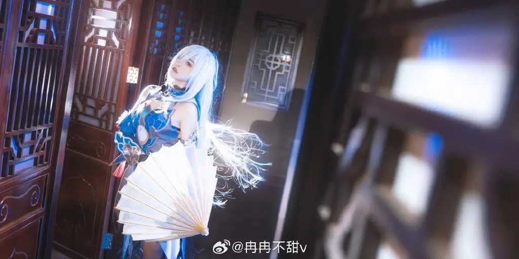 COSPLAY 就让这一轮月华，照彻万川！ 崩坏星穹铁道 星穹铁道镜流@冉冉不甜v COSPLAY-第6张