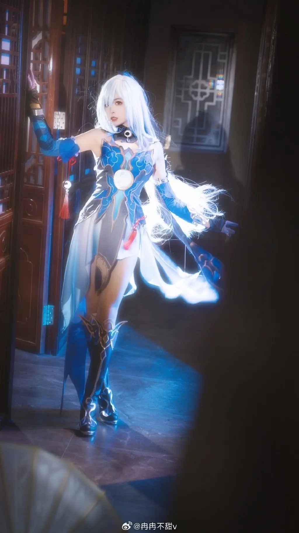 COSPLAY 就让这一轮月华，照彻万川！ 崩坏星穹铁道 星穹铁道镜流@冉冉不甜v COSPLAY-第4张