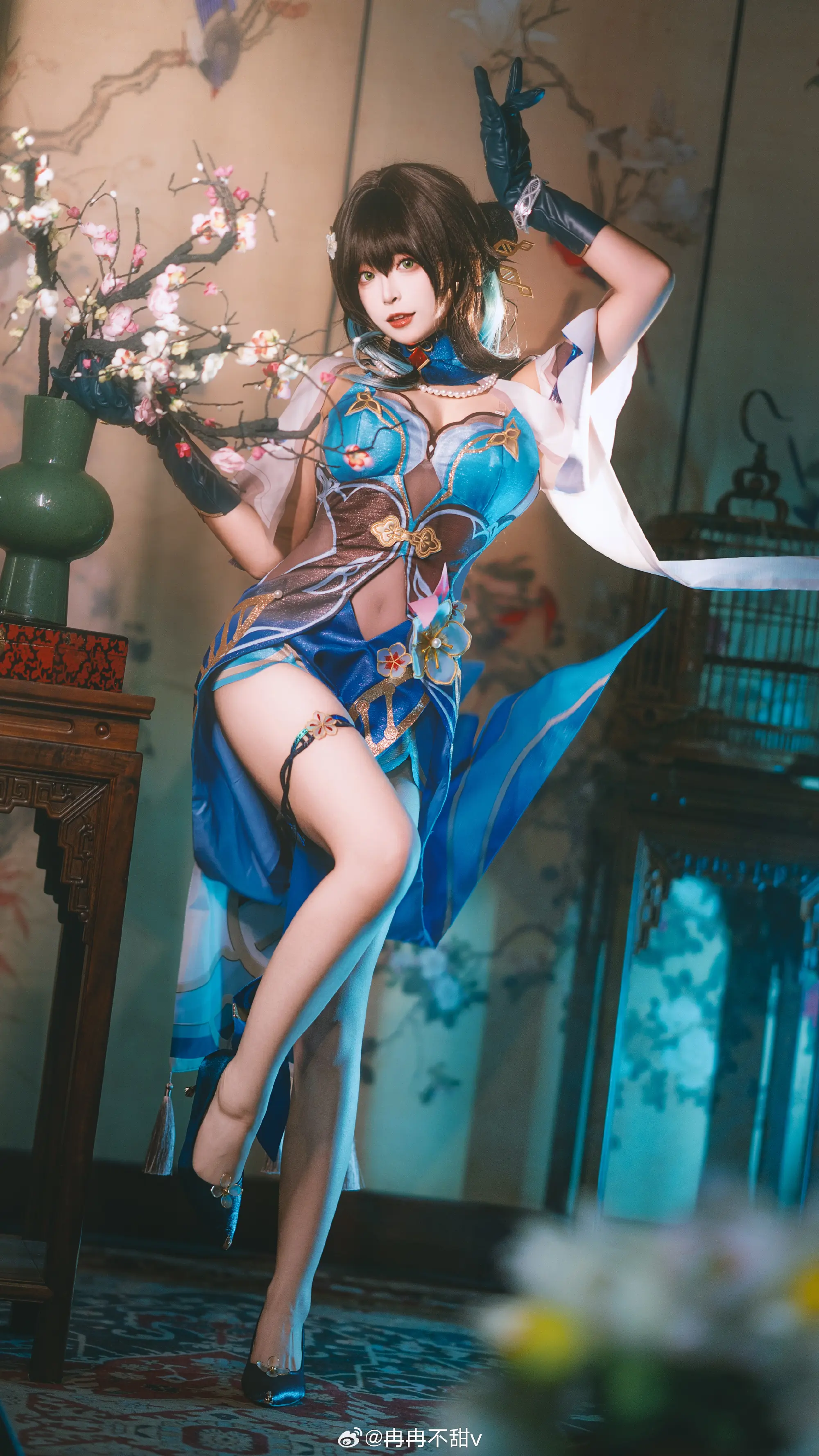 COSPLAY 念我名字的时候，别忘了中间气息的停顿。 星穹铁道 阮梅@冉冉不甜v COSPLAY-第5张