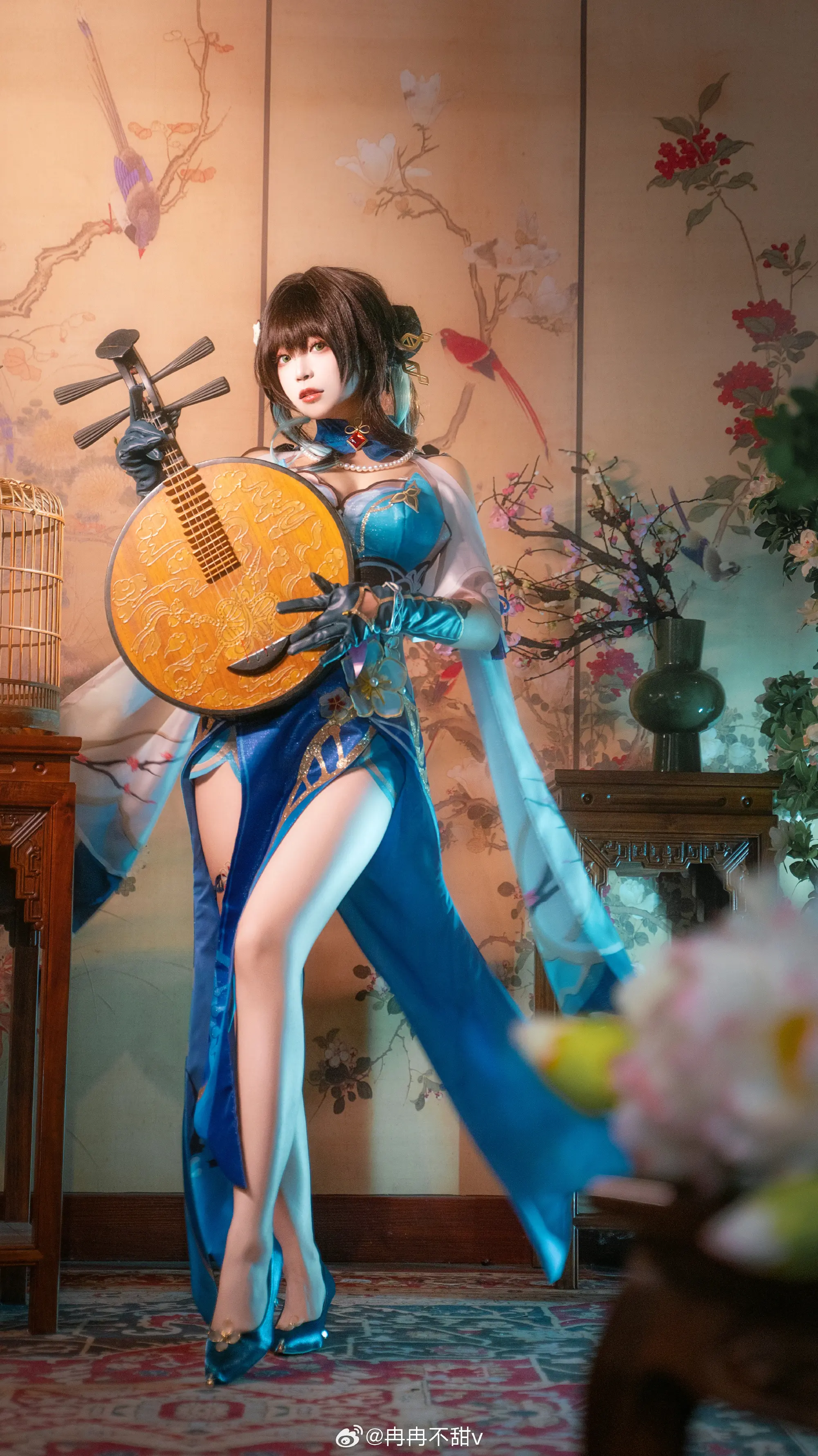 COSPLAY 念我名字的时候，别忘了中间气息的停顿。 星穹铁道 阮梅@冉冉不甜v COSPLAY-第7张