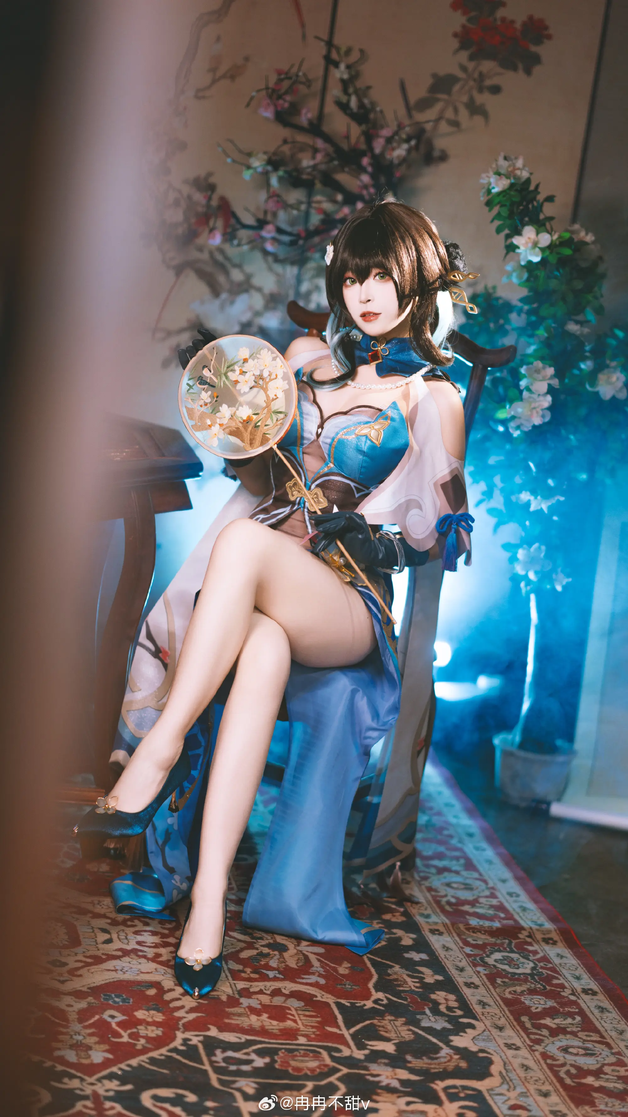 COSPLAY 念我名字的时候，别忘了中间气息的停顿。 星穹铁道 阮梅@冉冉不甜v COSPLAY-第2张