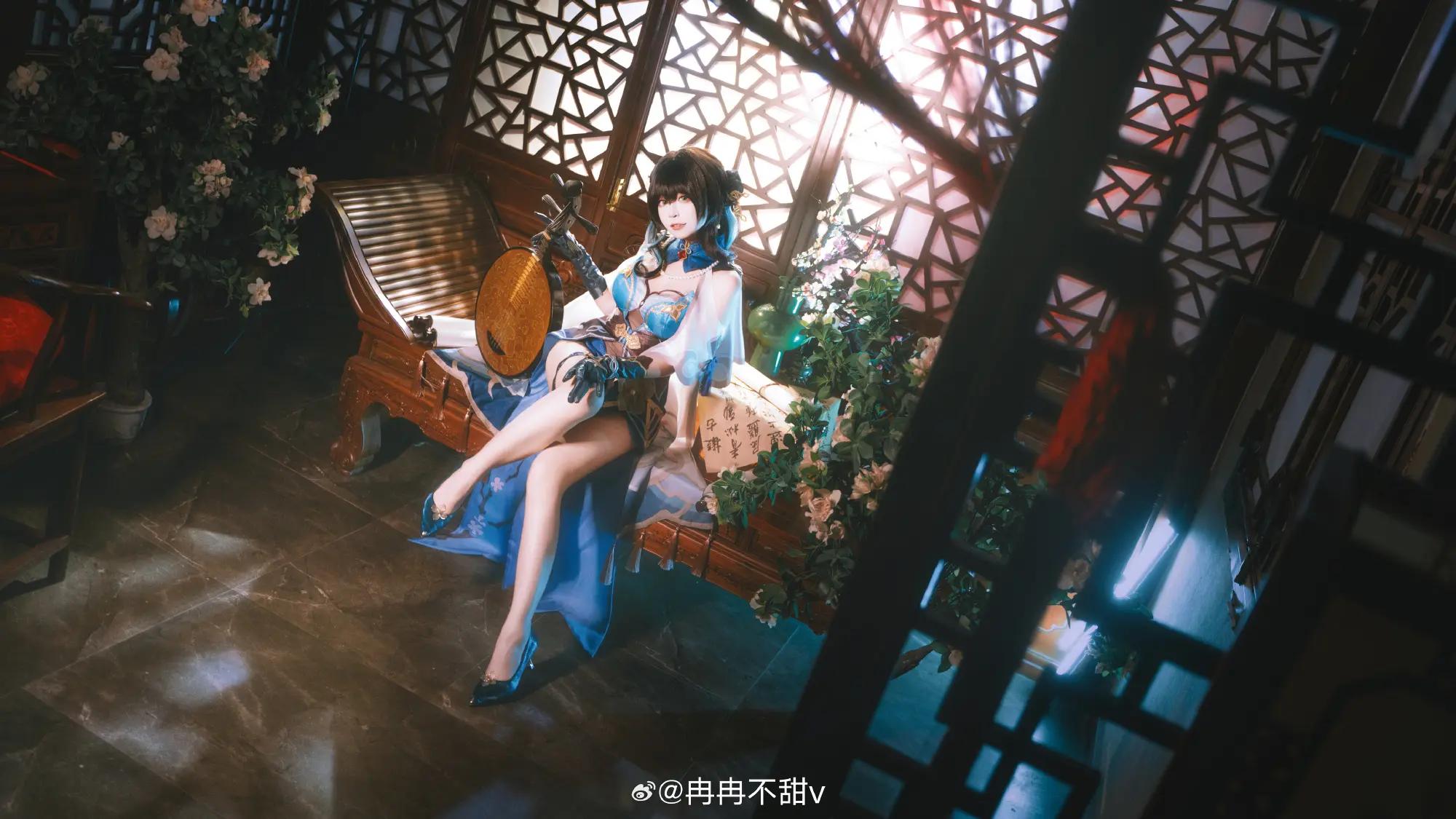 COSPLAY 念我名字的时候，别忘了中间气息的停顿。 星穹铁道 阮梅@冉冉不甜v COSPLAY-第8张