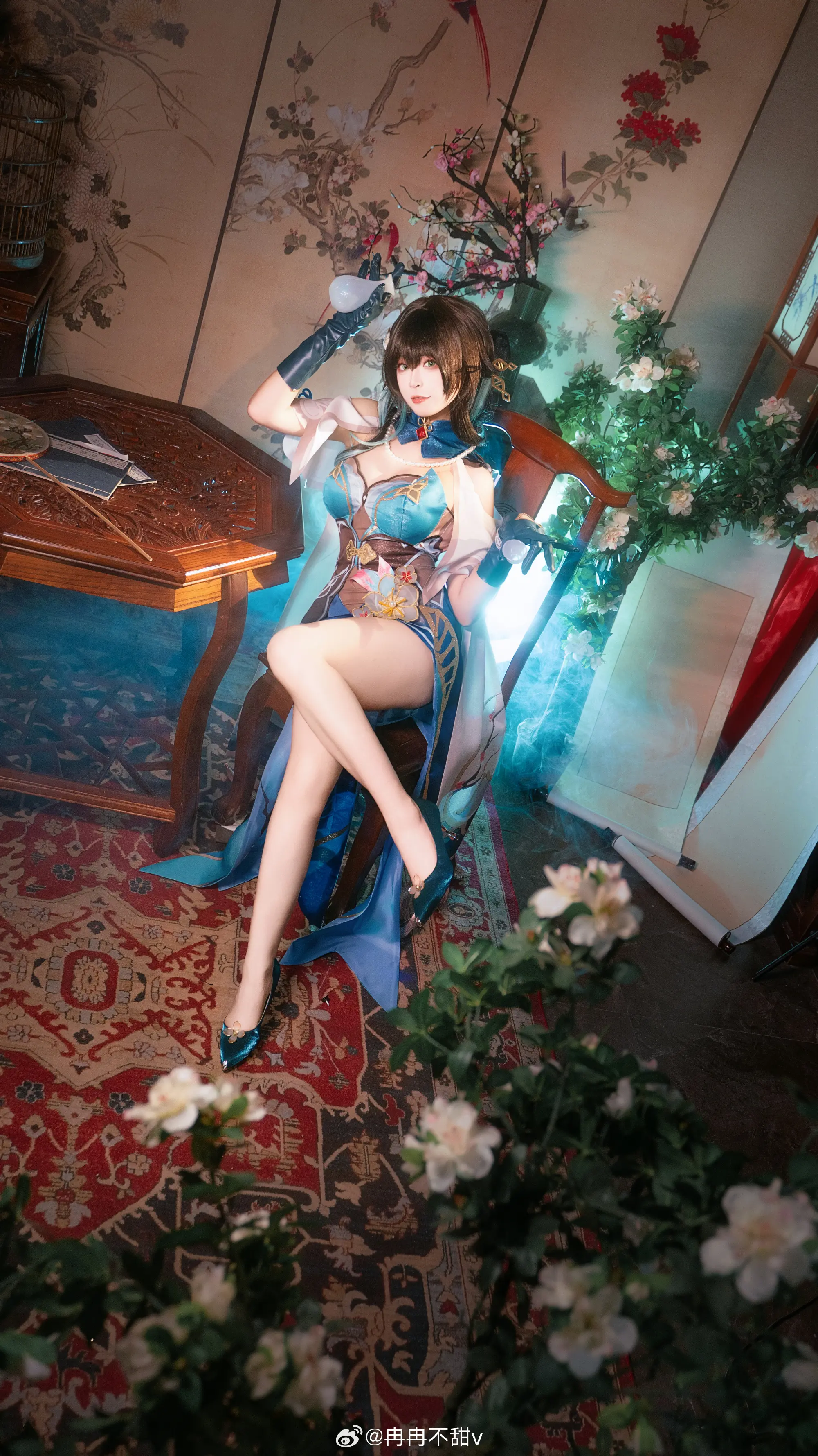 COSPLAY 念我名字的时候，别忘了中间气息的停顿。 星穹铁道 阮梅@冉冉不甜v COSPLAY-第9张