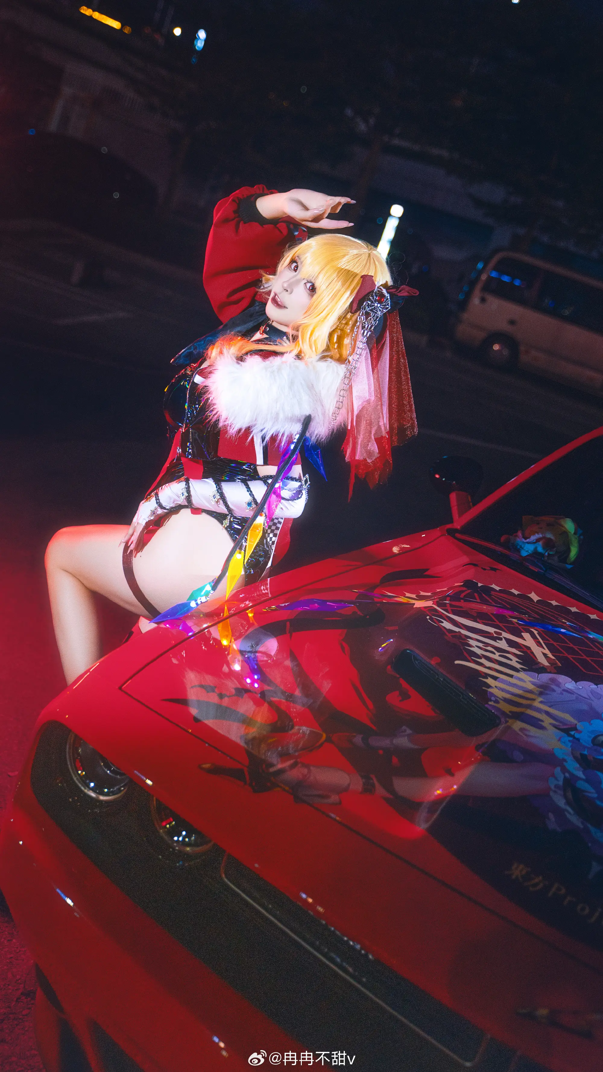 COSPLAY 东方project 芙兰朵露·斯卡雷@冉冉不甜v COSPLAY-第11张