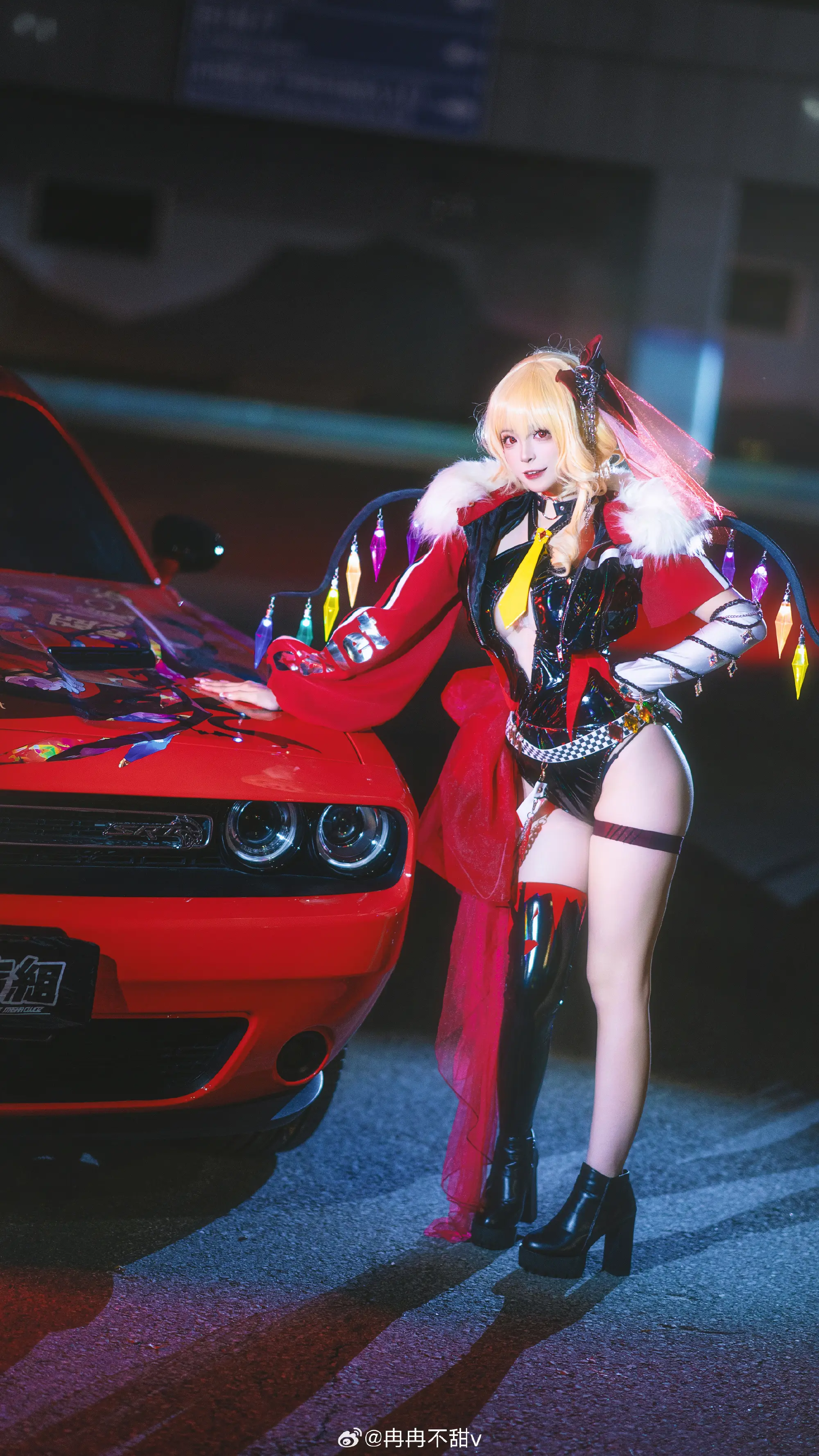 COSPLAY 东方project 芙兰朵露·斯卡雷@冉冉不甜v COSPLAY-第9张