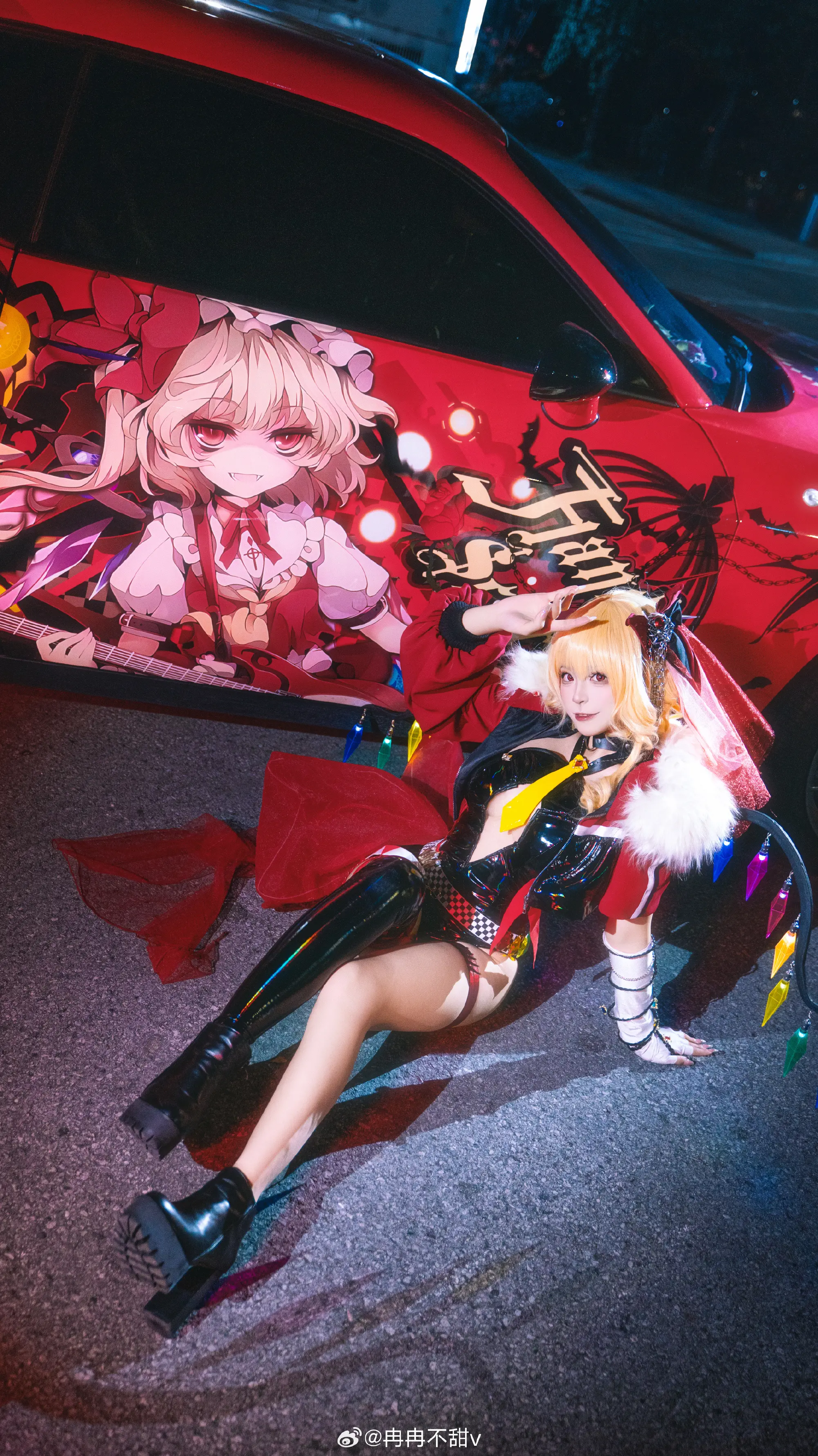 COSPLAY 东方project 芙兰朵露·斯卡雷@冉冉不甜v COSPLAY-第5张