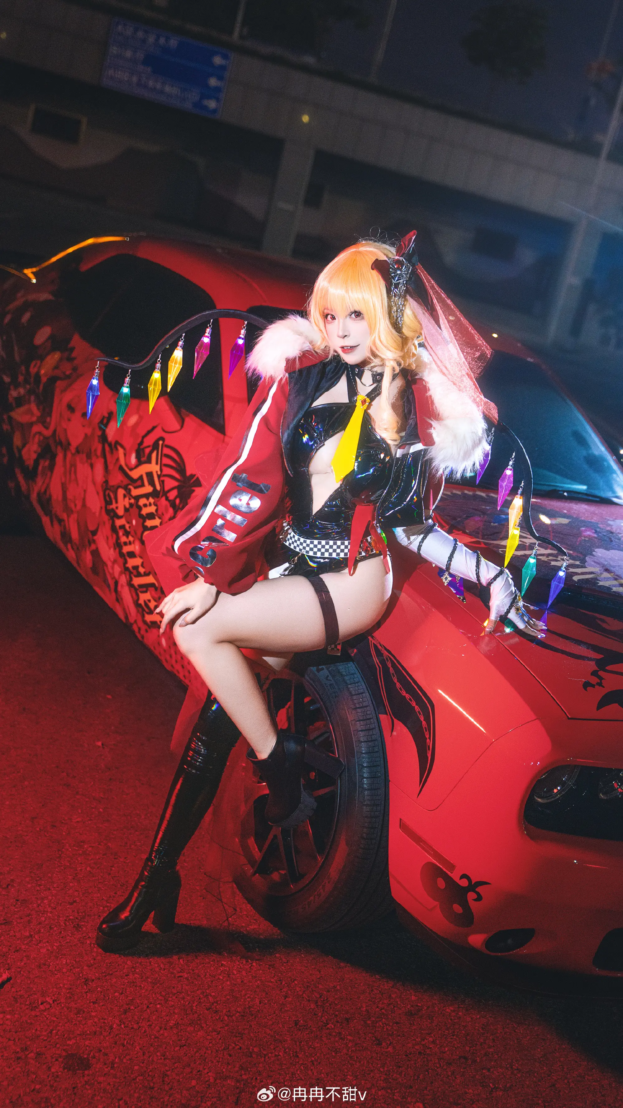 COSPLAY 东方project 芙兰朵露·斯卡雷@冉冉不甜v COSPLAY-第6张