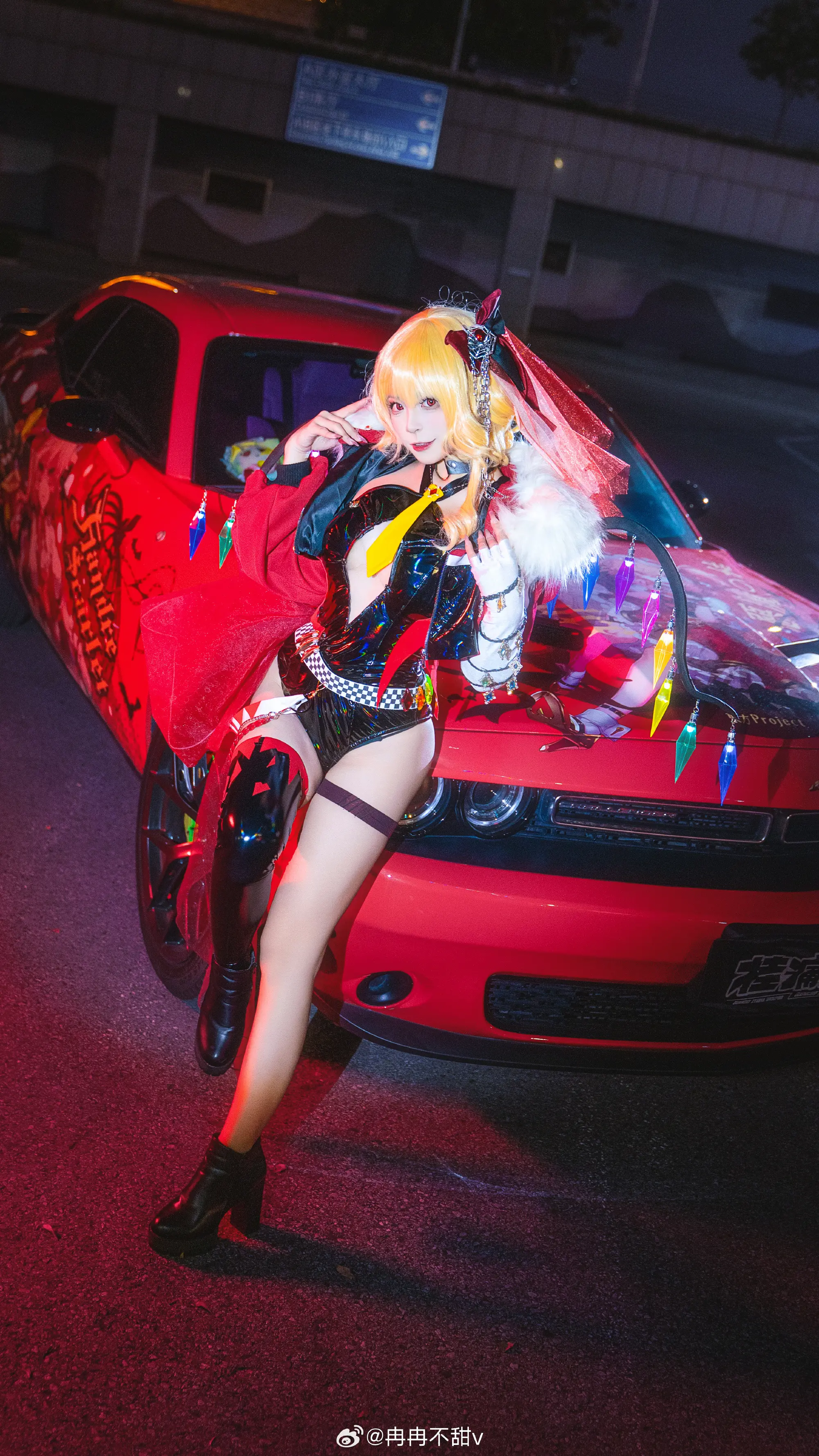COSPLAY 东方project 芙兰朵露·斯卡雷@冉冉不甜v COSPLAY-第10张